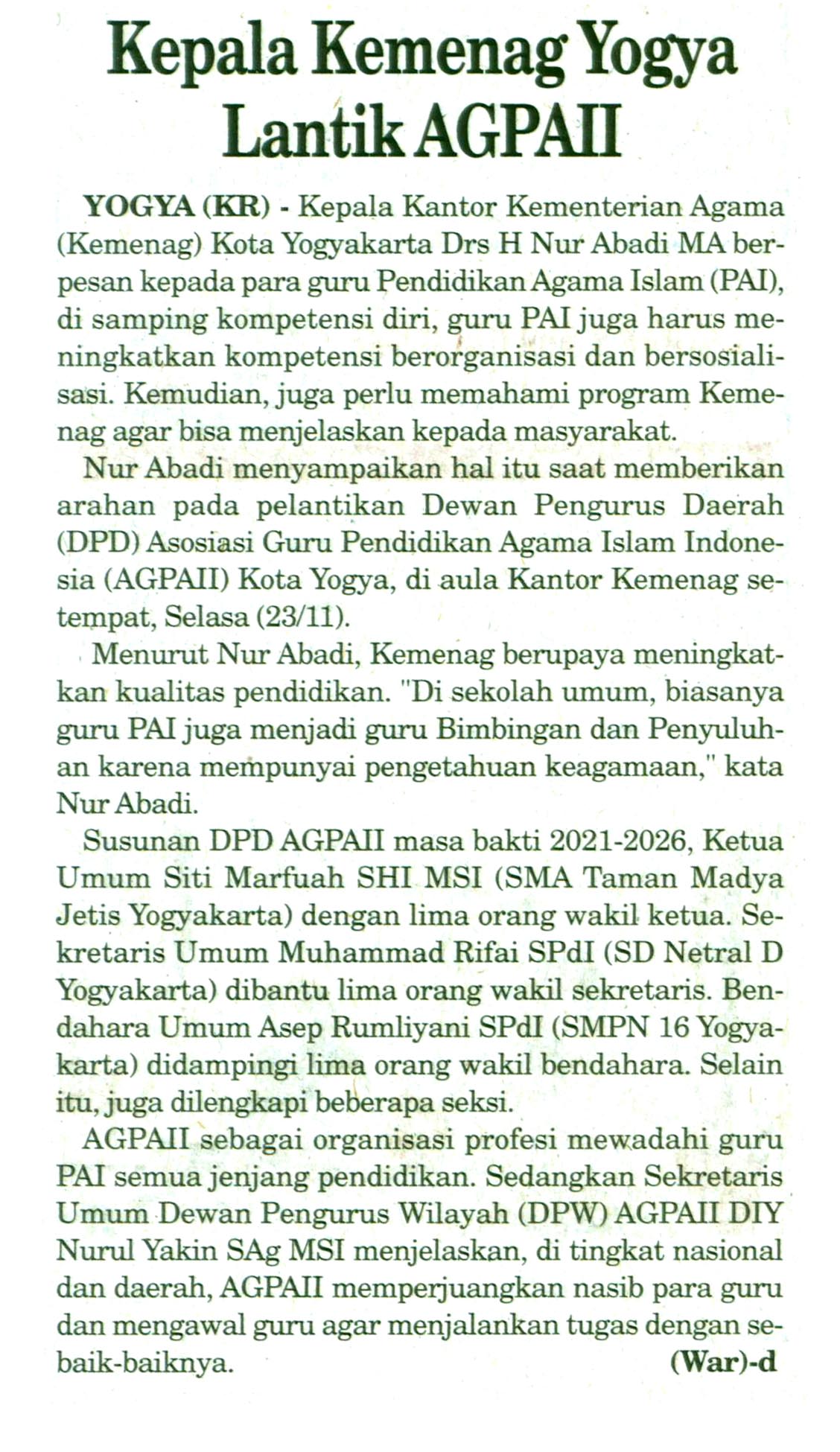 Kliping jogja terbaru