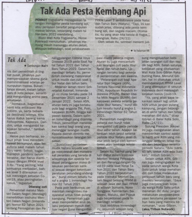 Kliping jogja terbaru