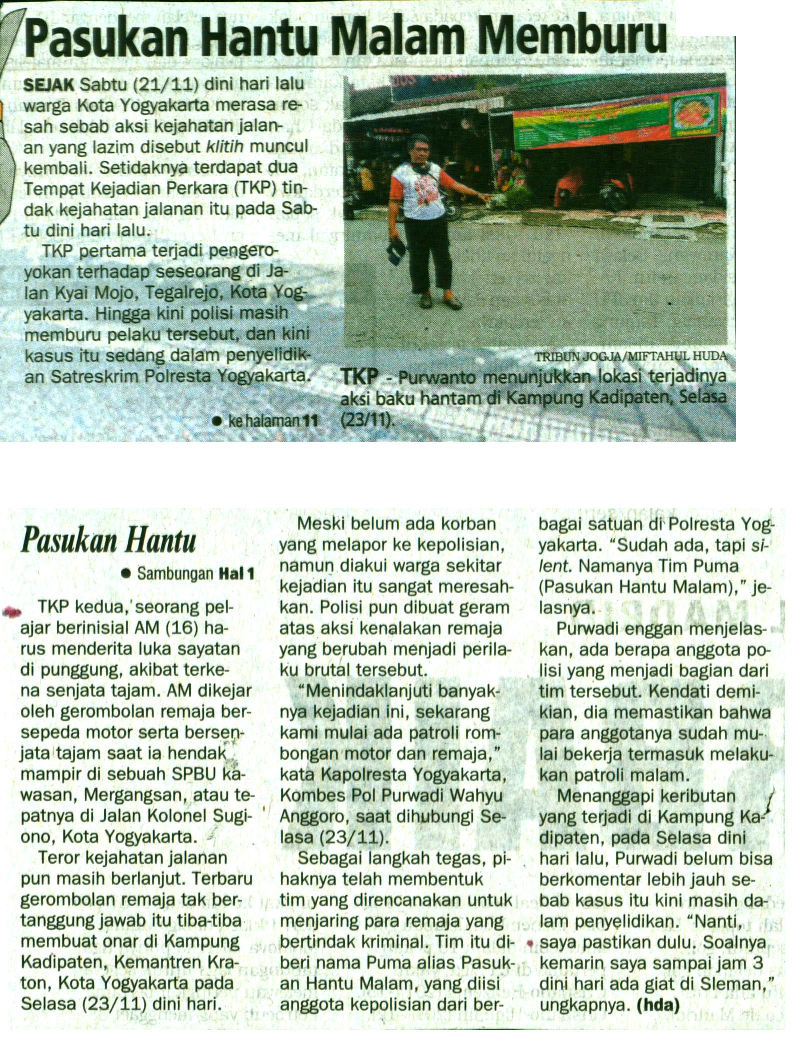 Kliping jogja terbaru