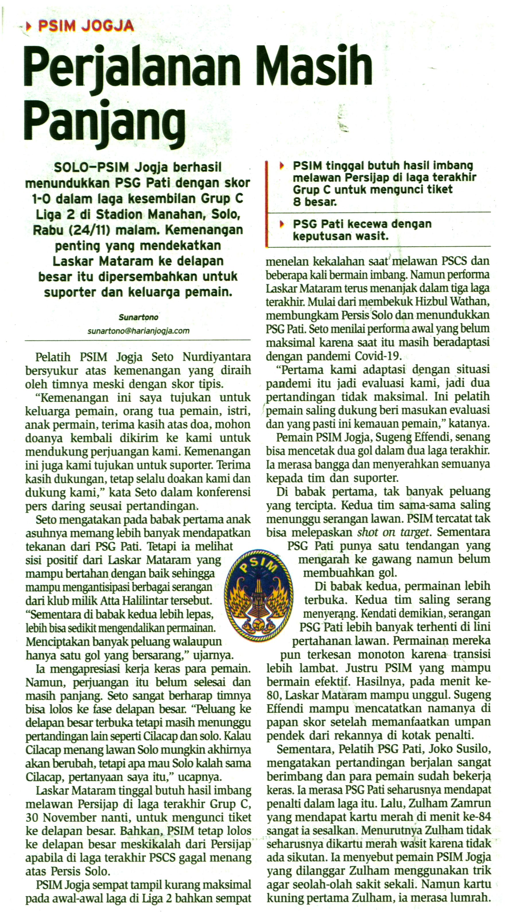 Kliping jogja terbaru