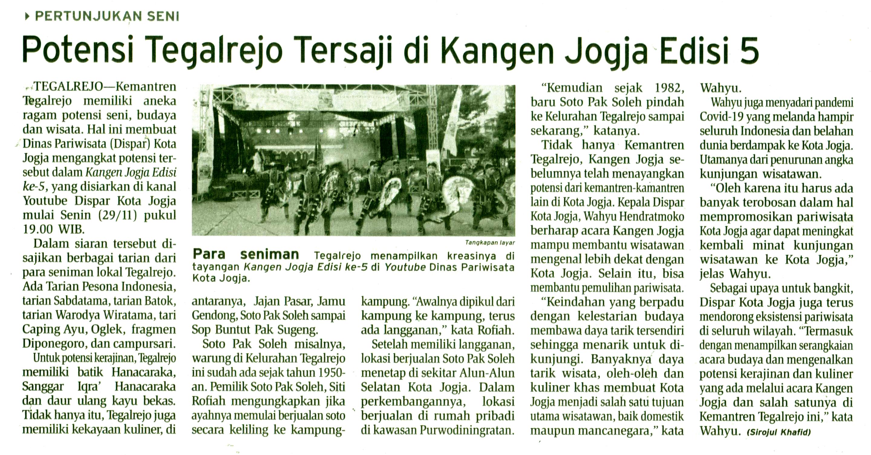 Kliping jogja terbaru
