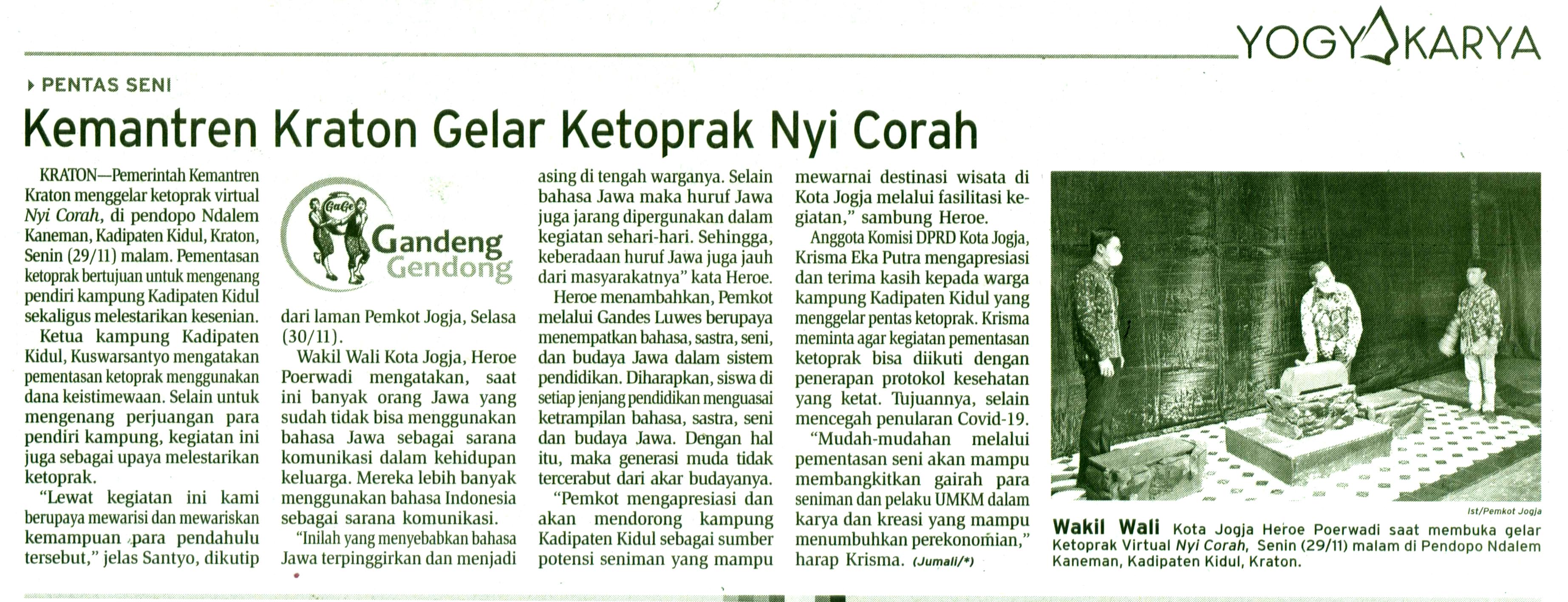 Kliping jogja terbaru