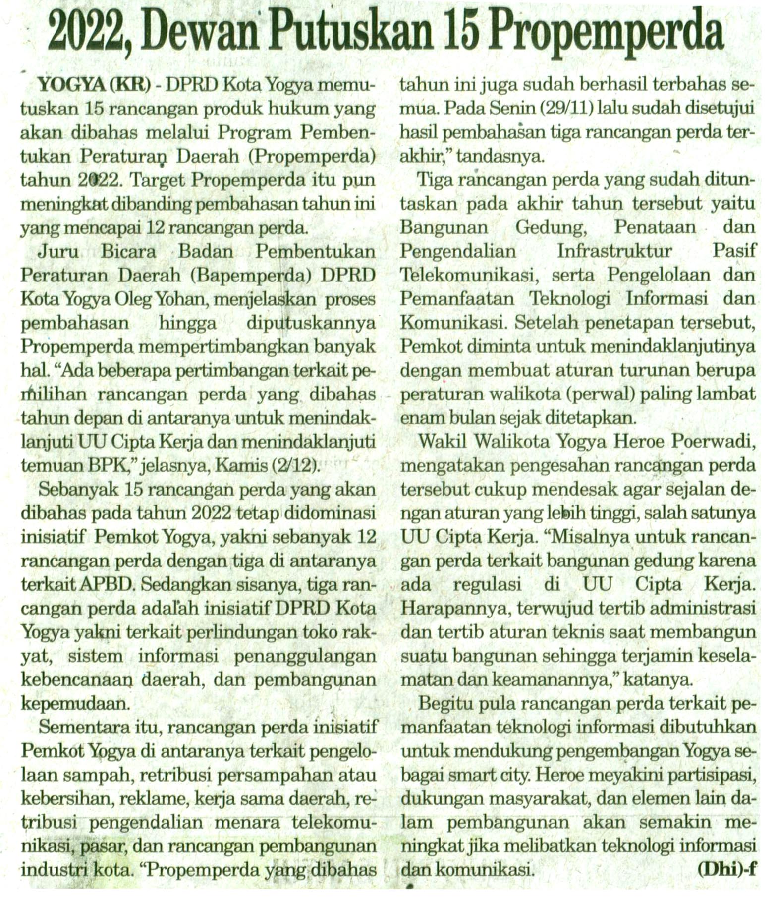 Kliping jogja terbaru