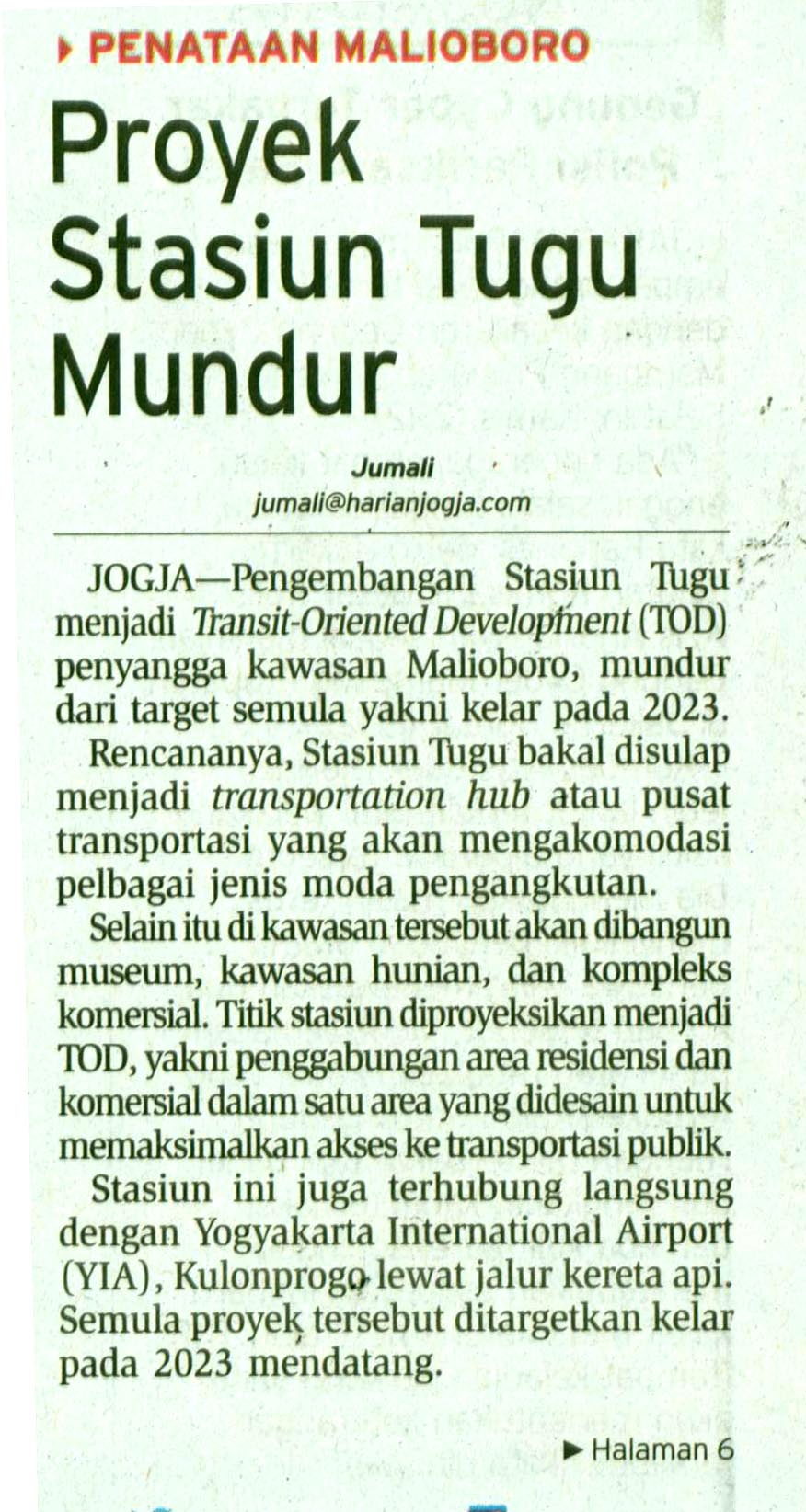 Kliping jogja terbaru