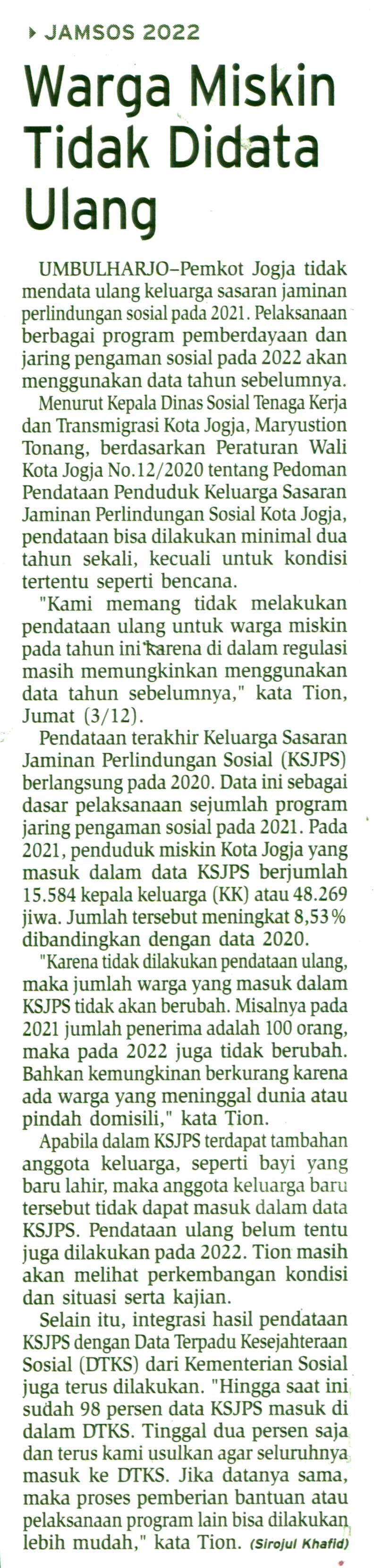 Kliping jogja terbaru
