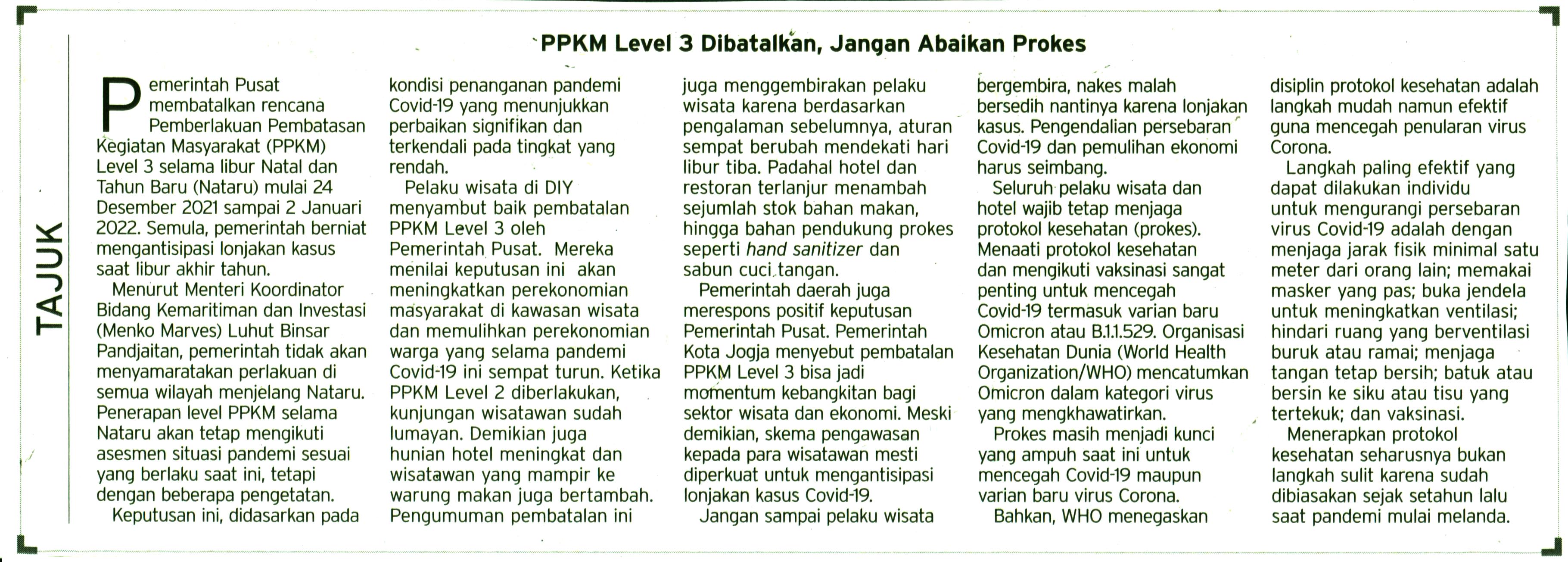 Kliping jogja terbaru