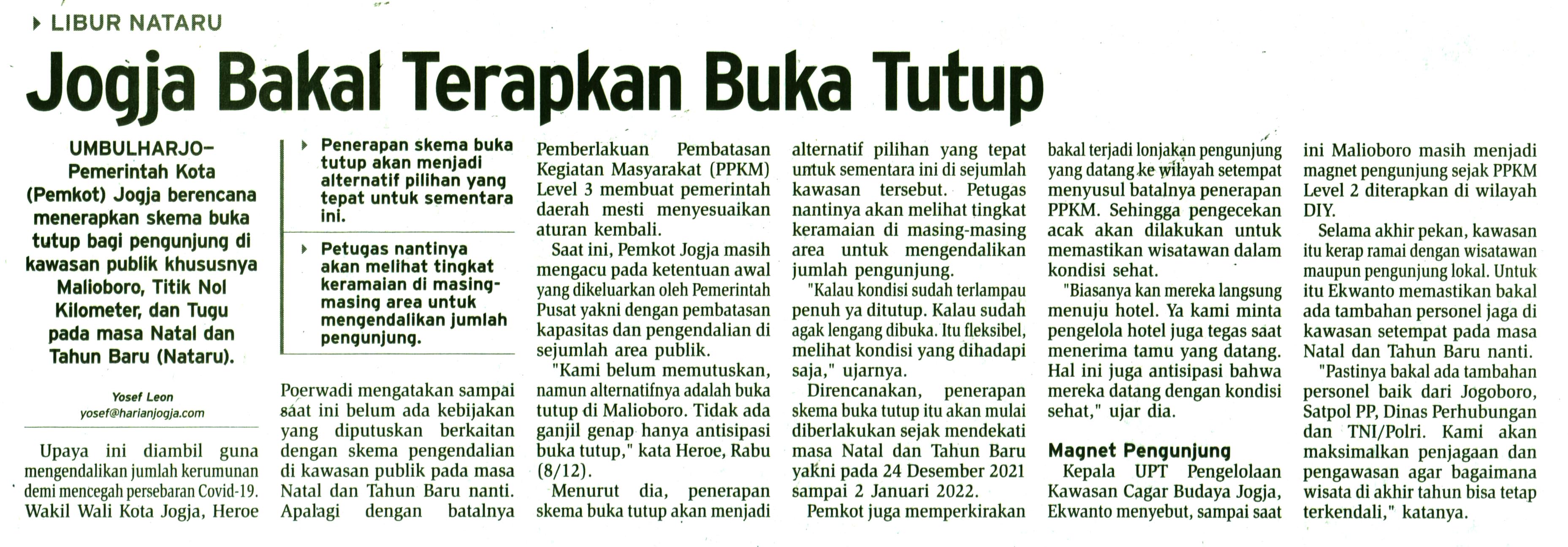 Kliping jogja terbaru