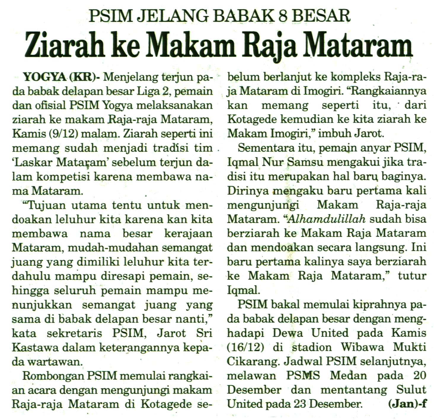 Kliping jogja terbaru