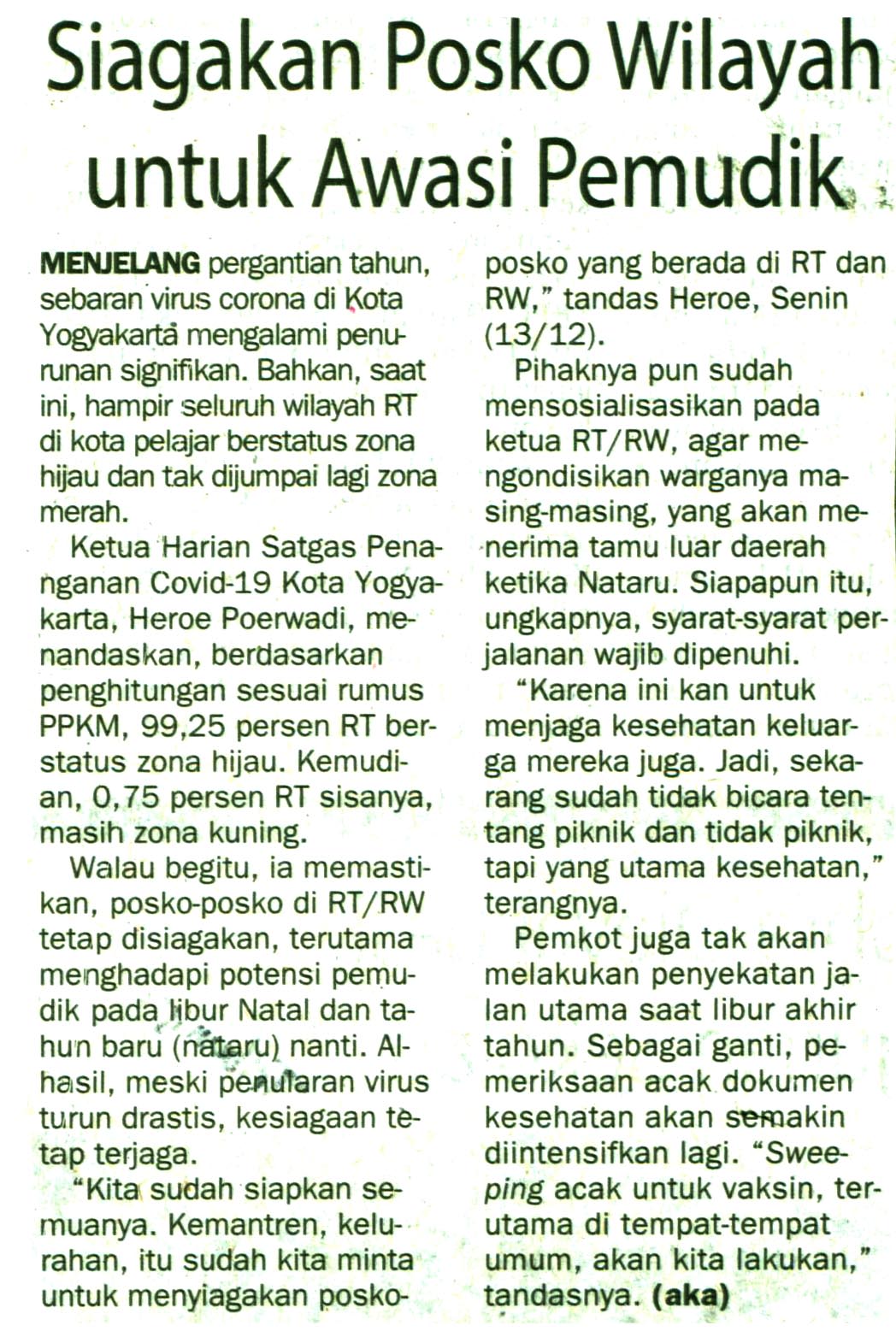 Kliping jogja terbaru