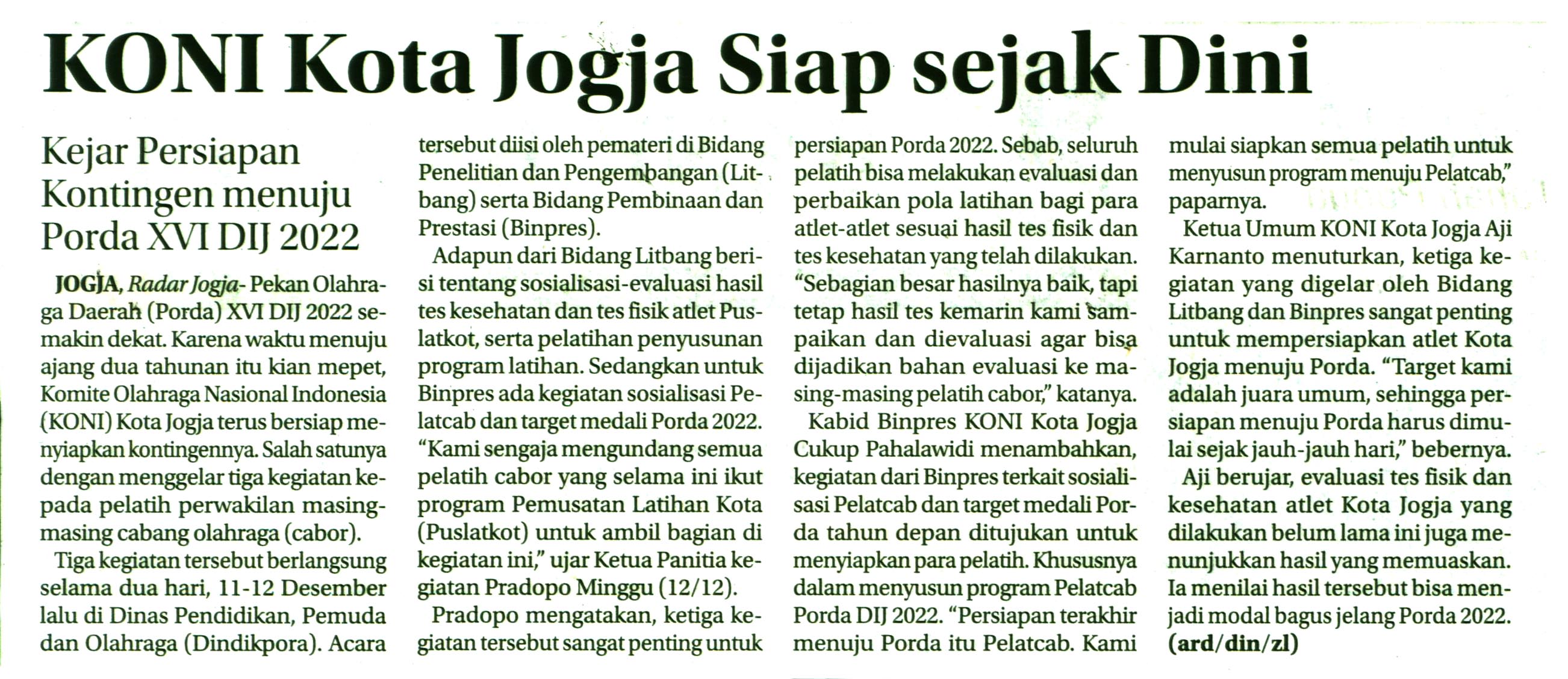 Kliping jogja terbaru