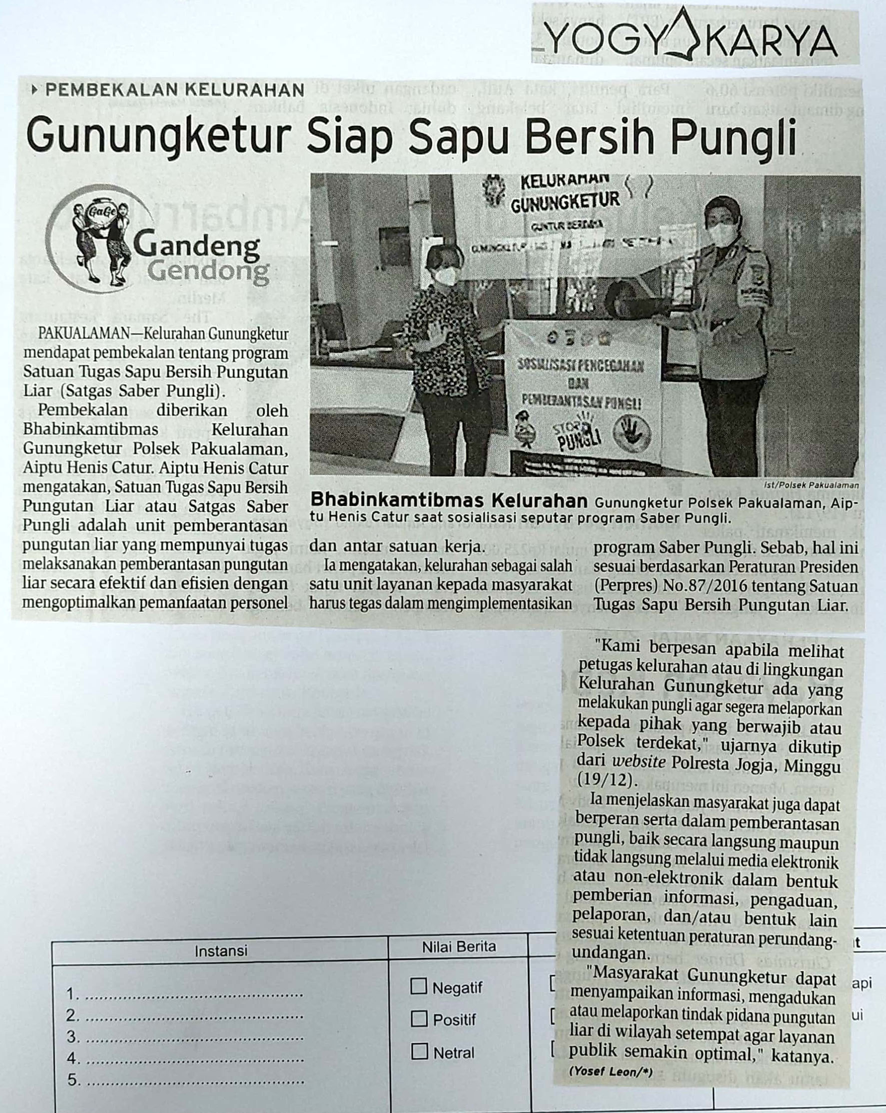Kliping jogja terbaru