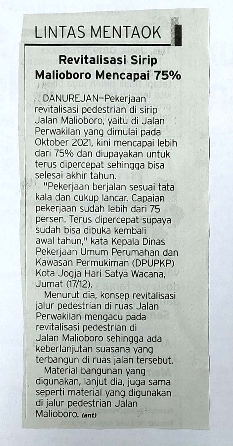 Kliping jogja terbaru