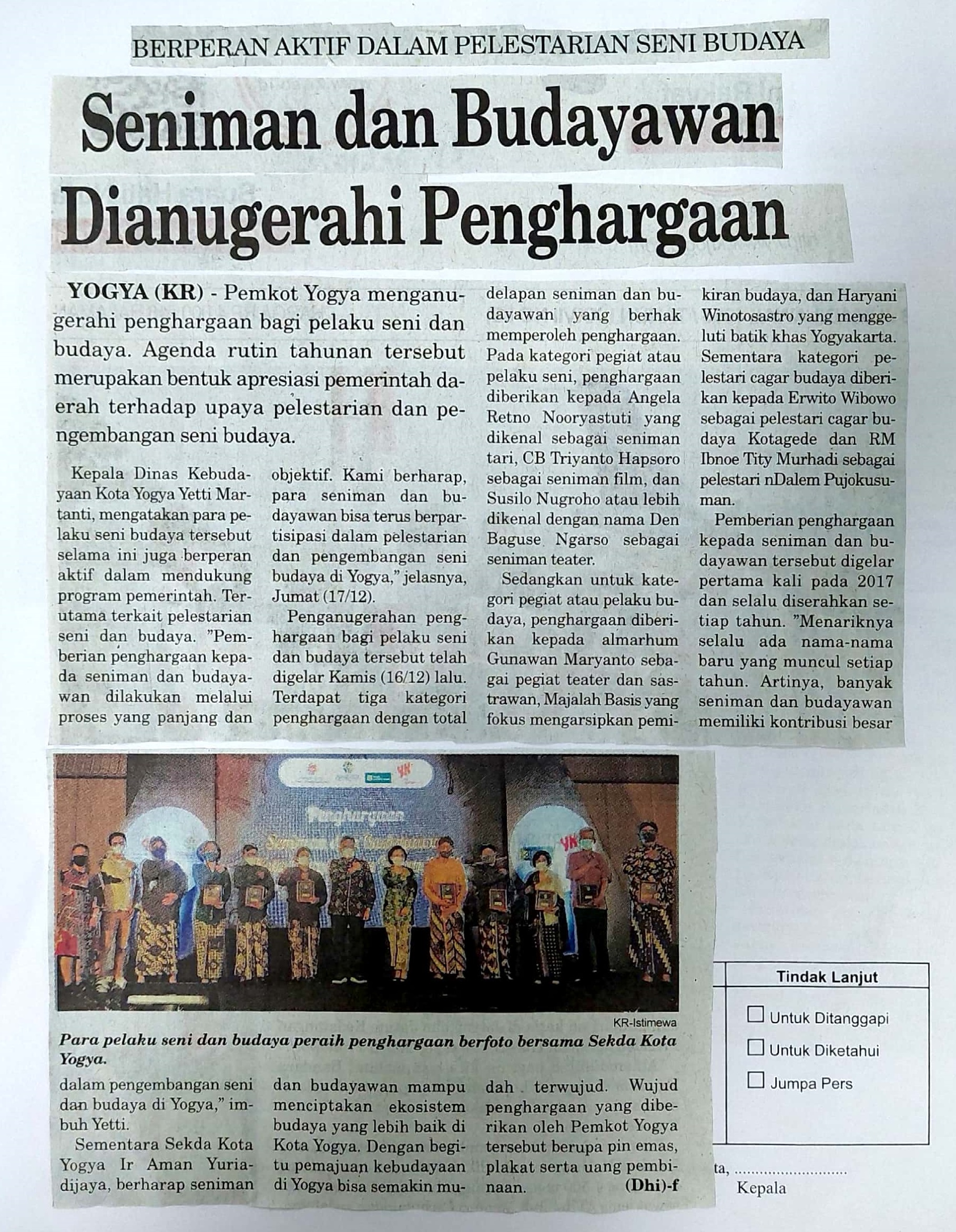 Kliping jogja terbaru