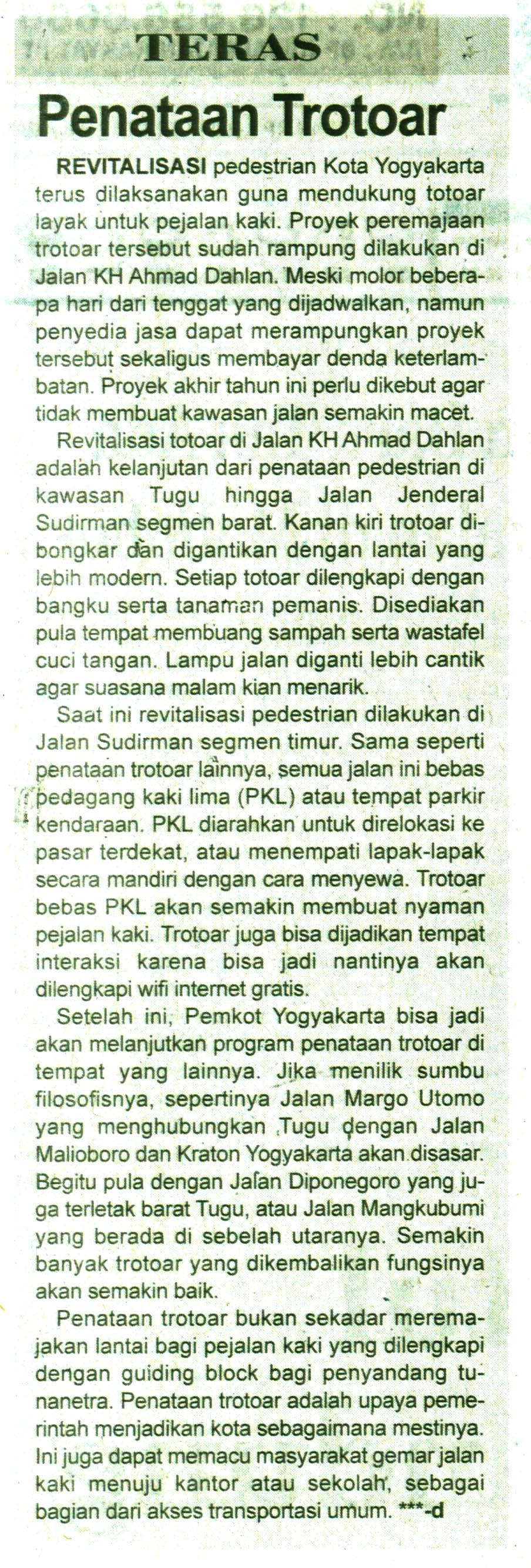 Kliping jogja terbaru