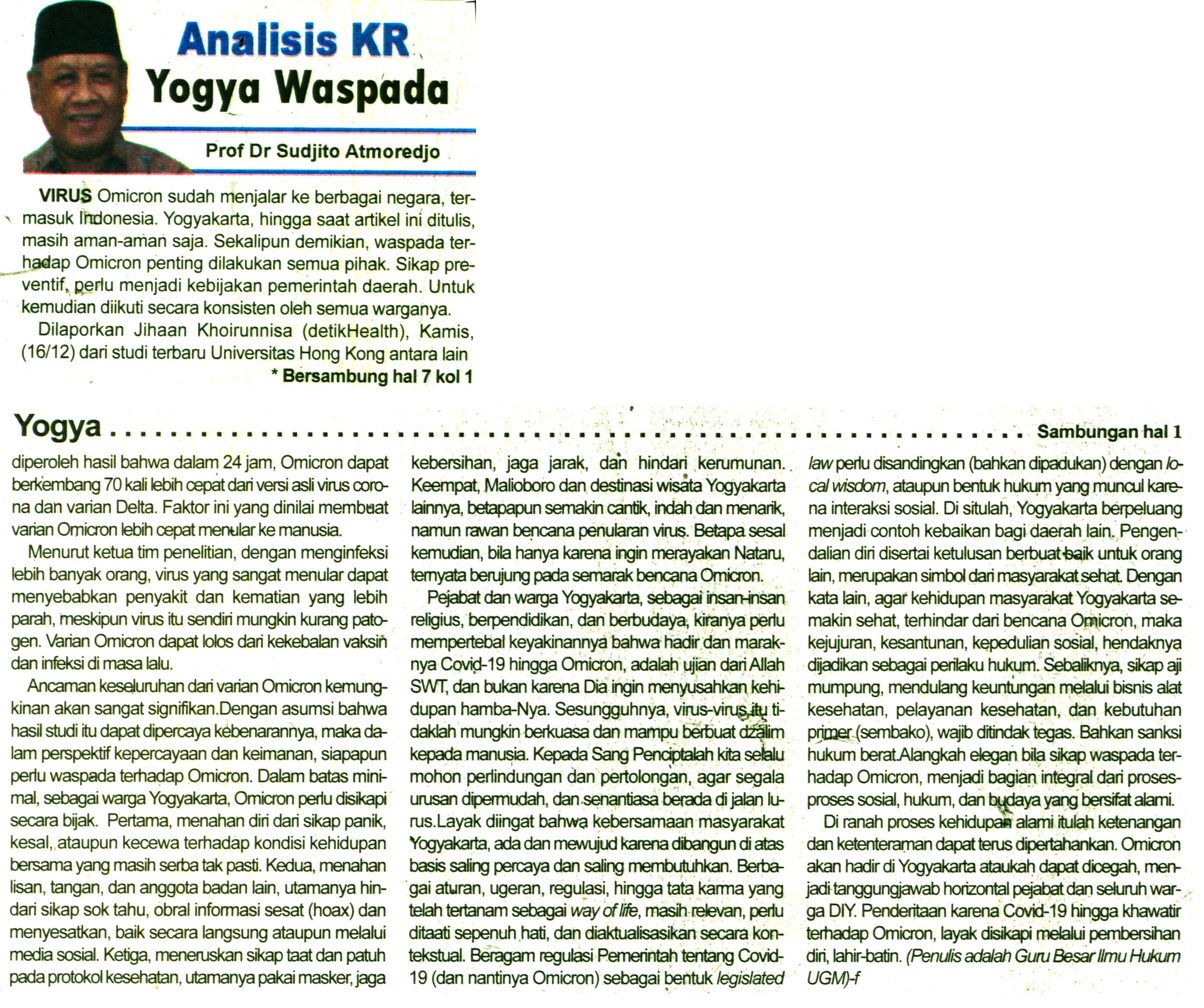 Kliping jogja terbaru