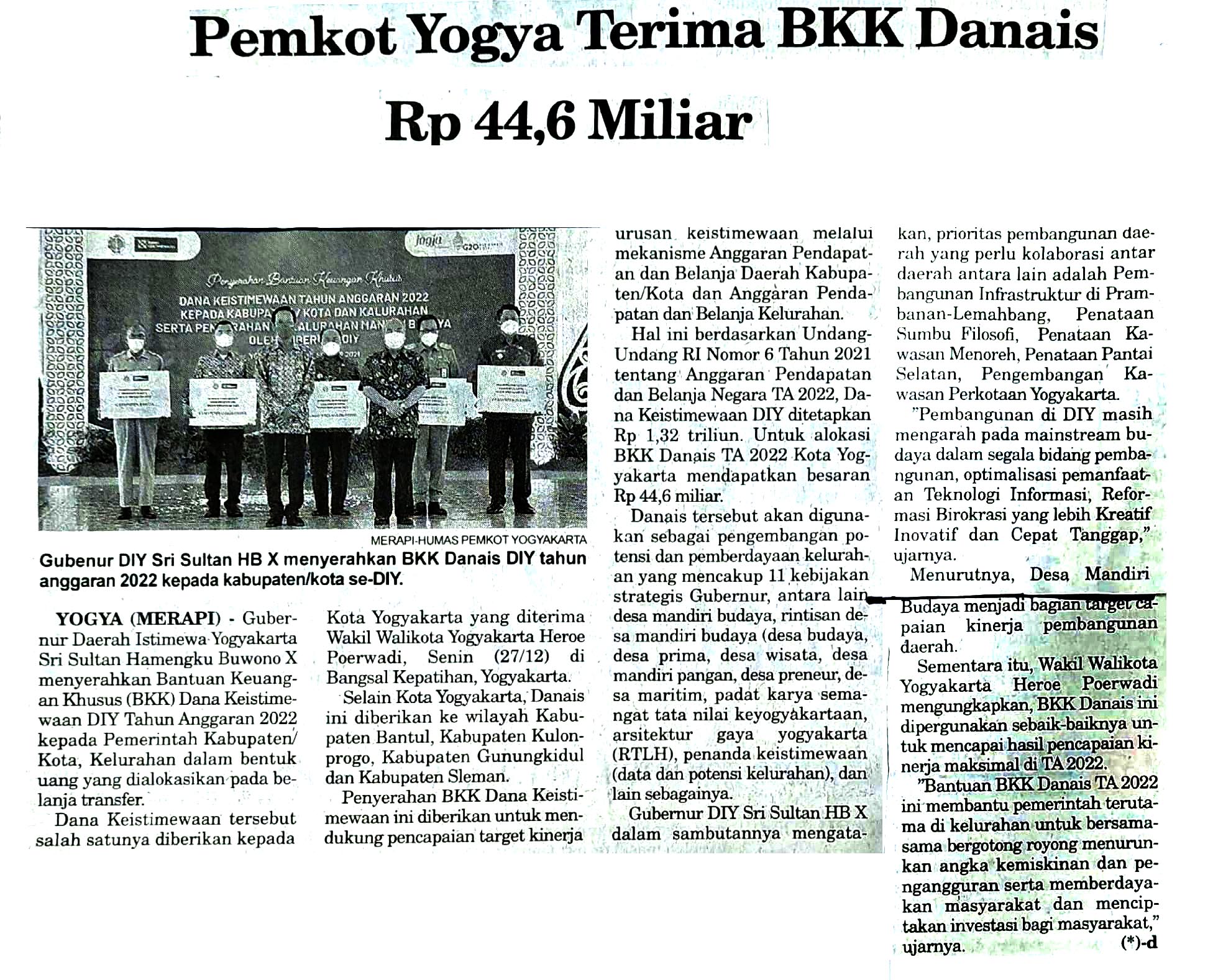 Kliping jogja terbaru