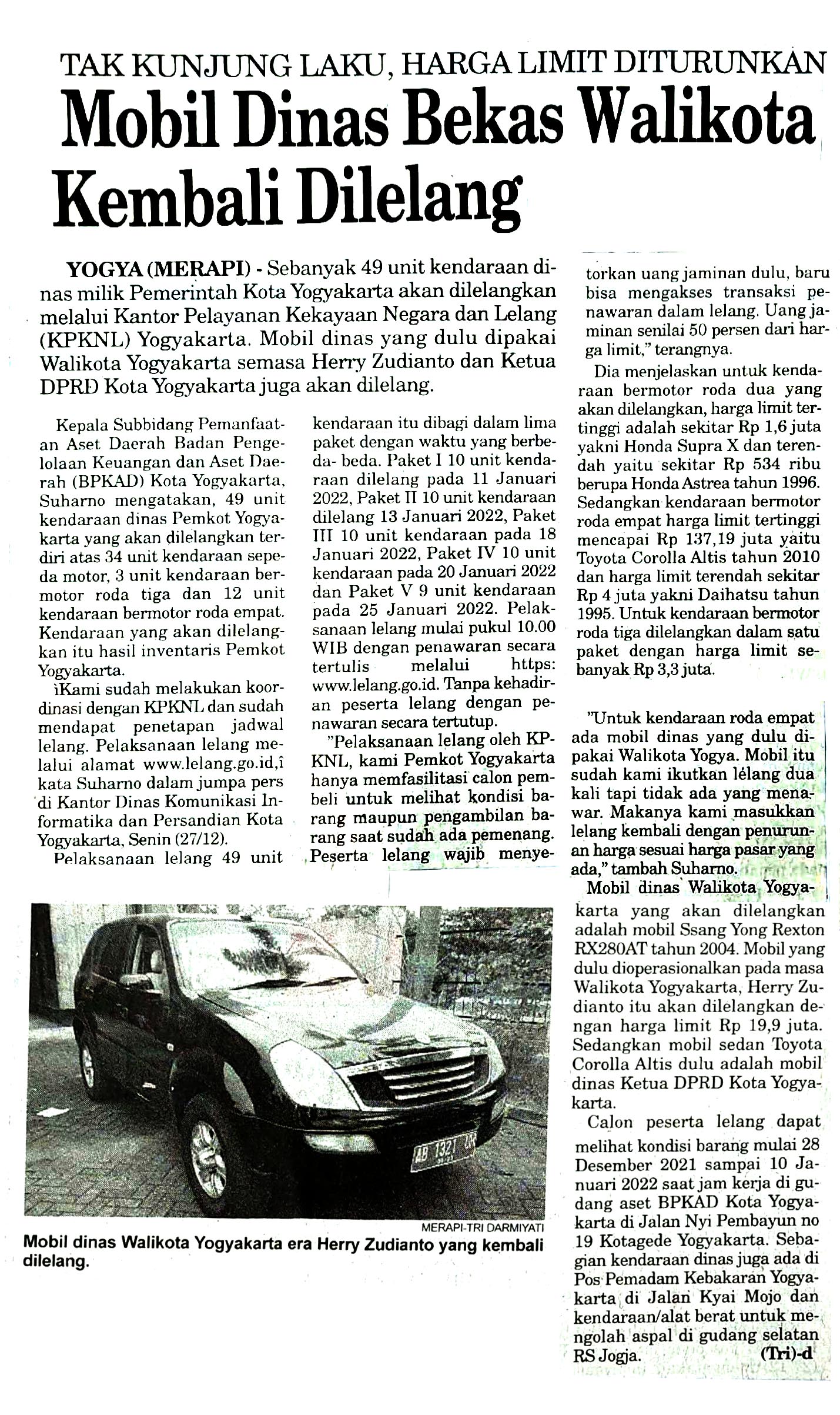 Kliping jogja terbaru