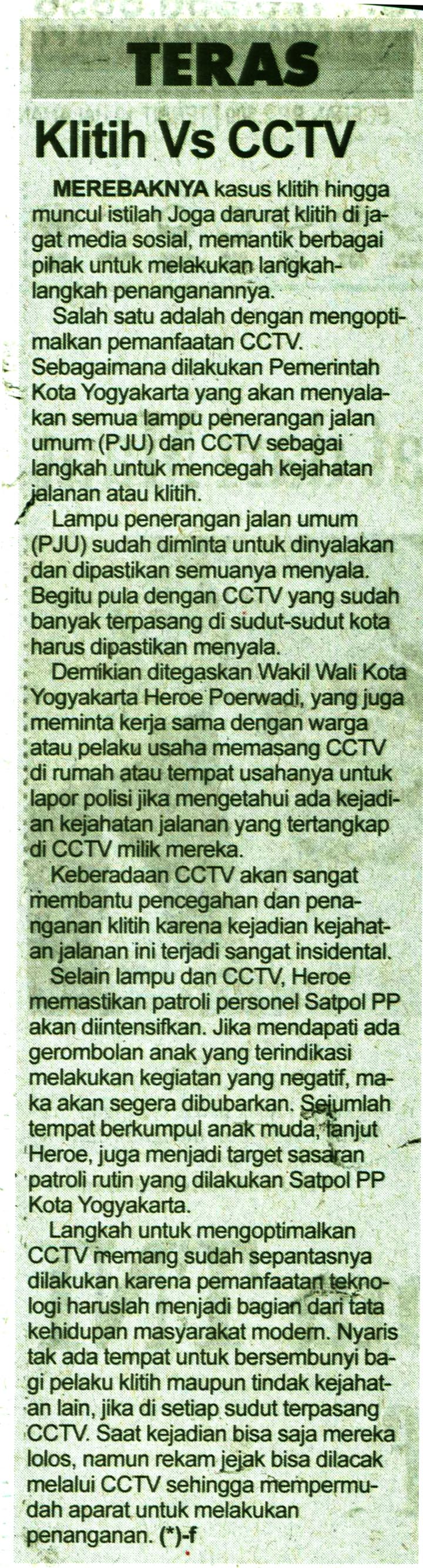 Kliping jogja terbaru