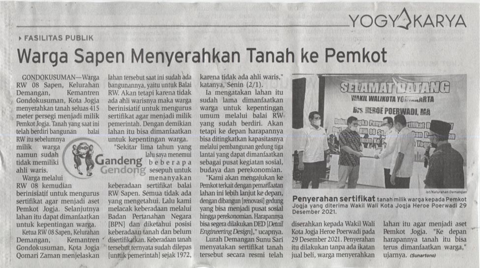 Kliping jogja terbaru