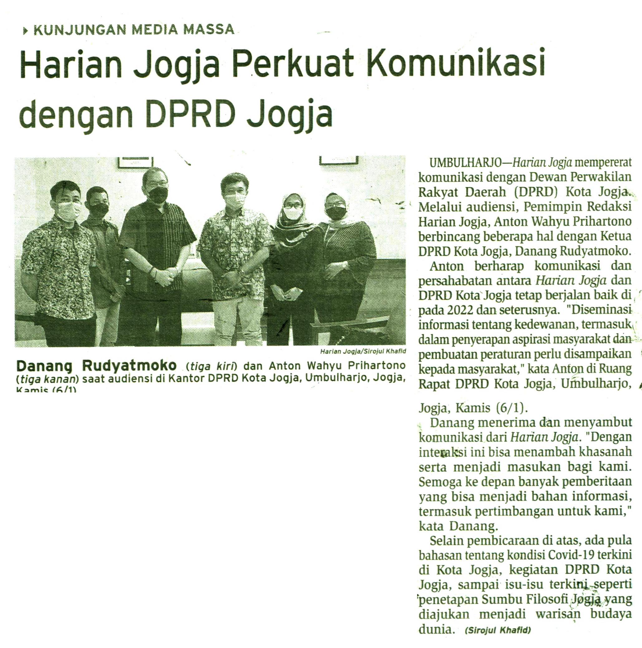 Kliping jogja terbaru