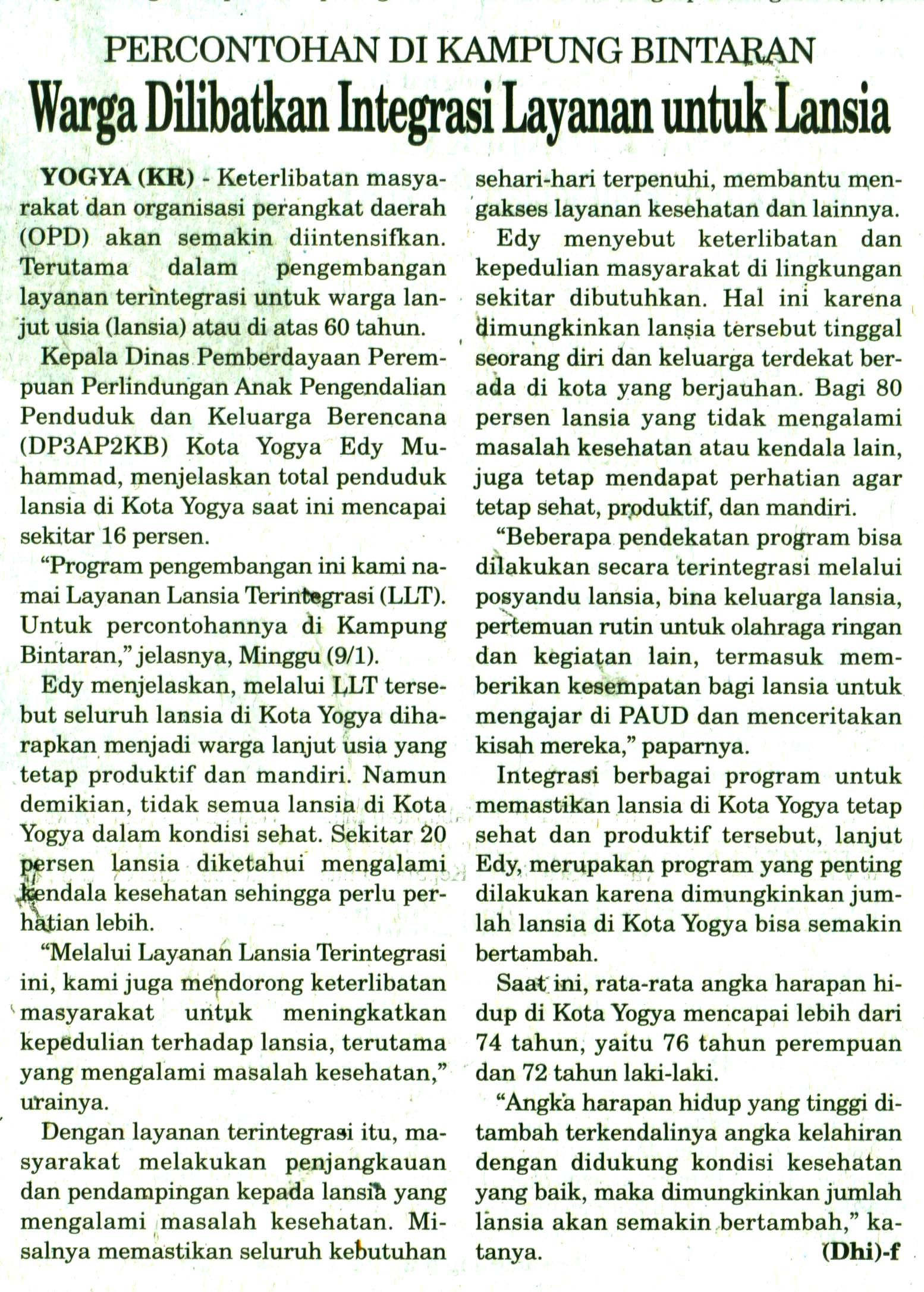 Kliping jogja terbaru