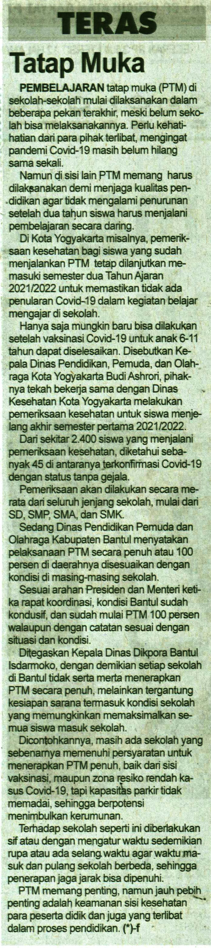 Kliping jogja terbaru