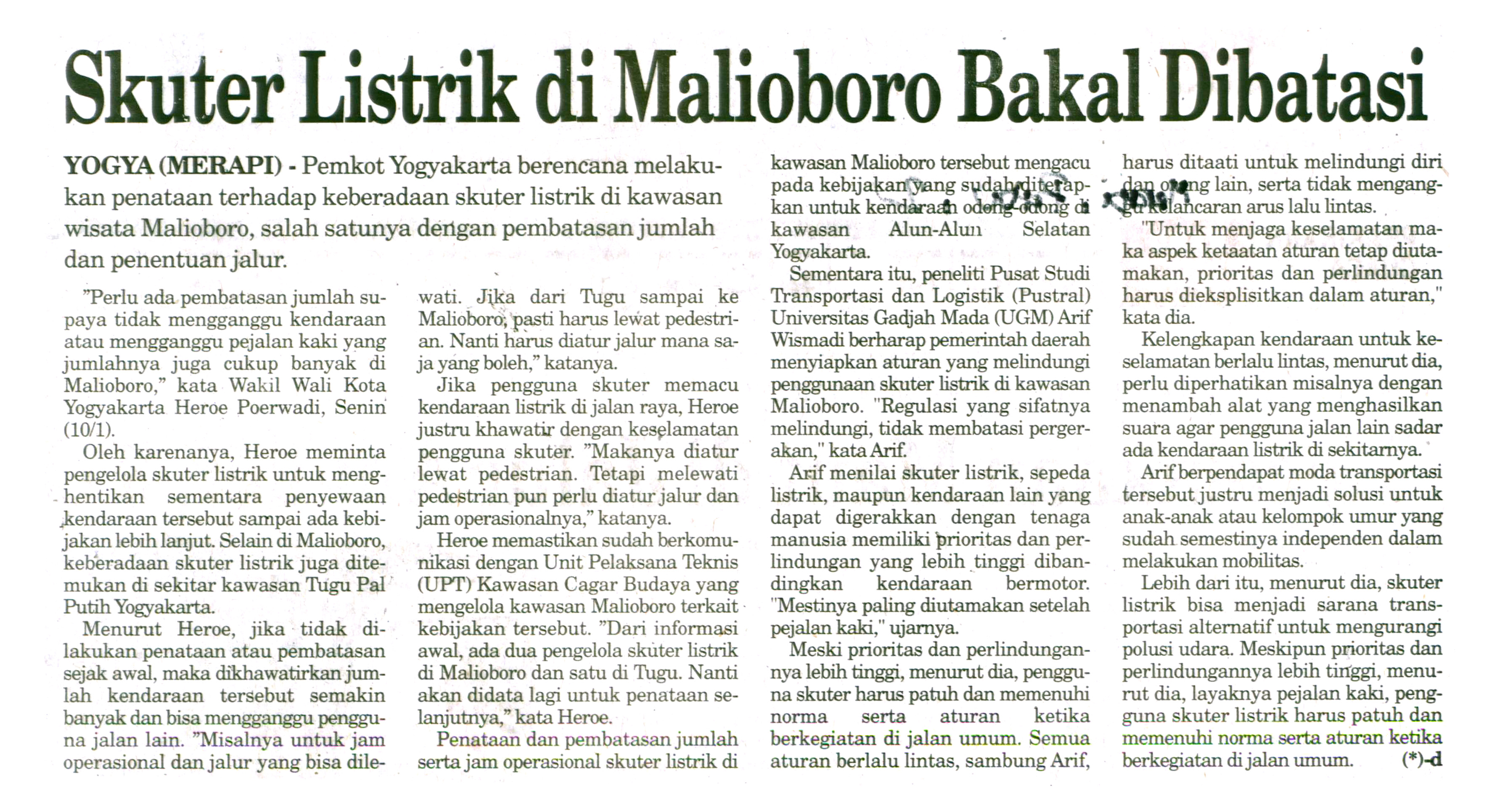 Kliping jogja terbaru