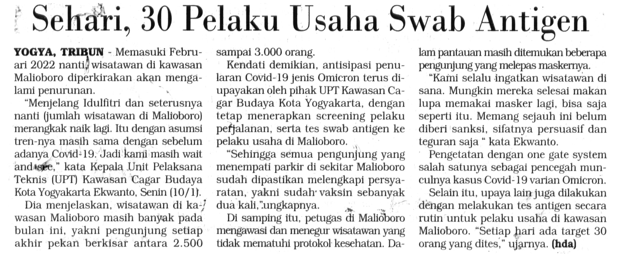 Kliping jogja terbaru