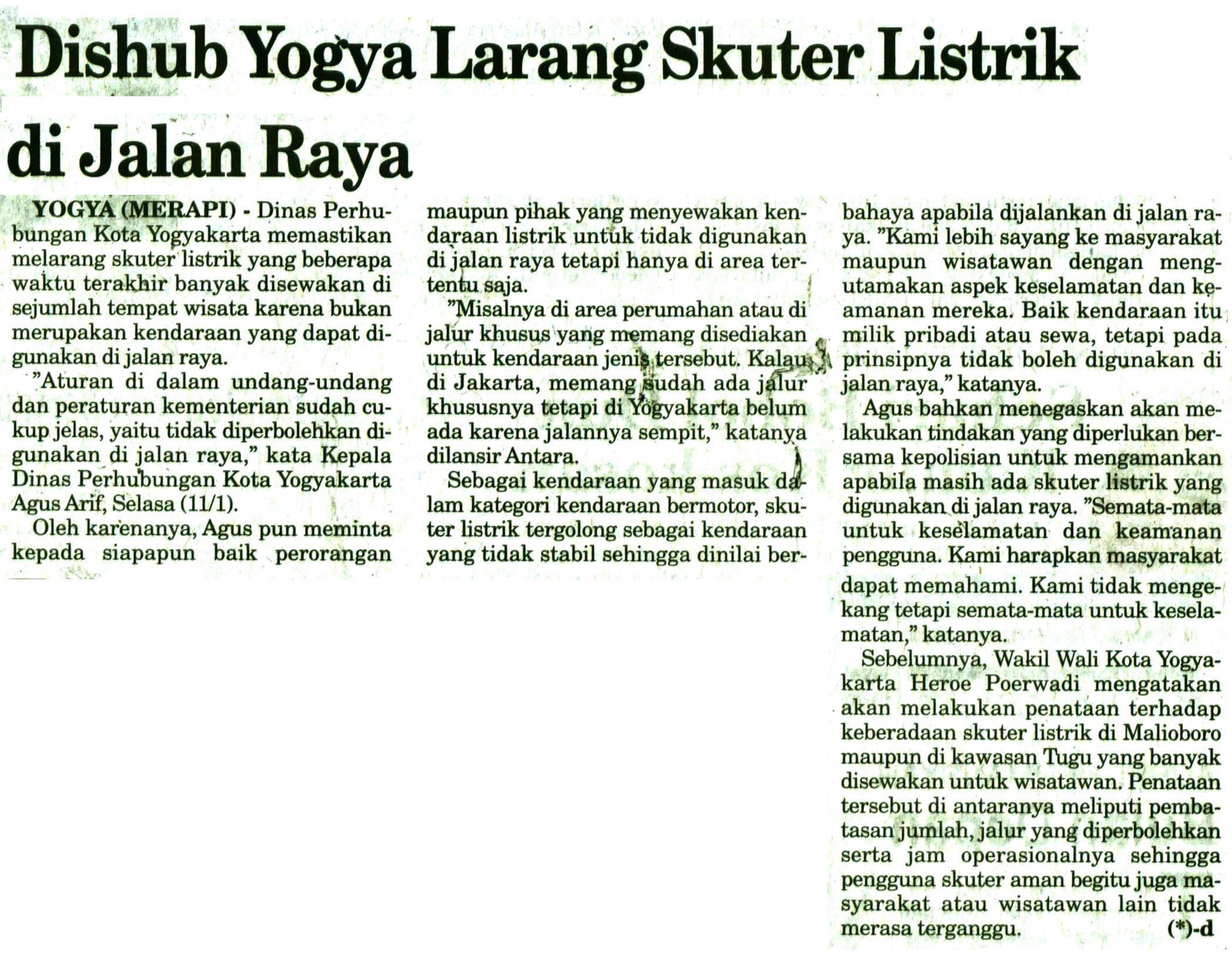 Kliping jogja terbaru