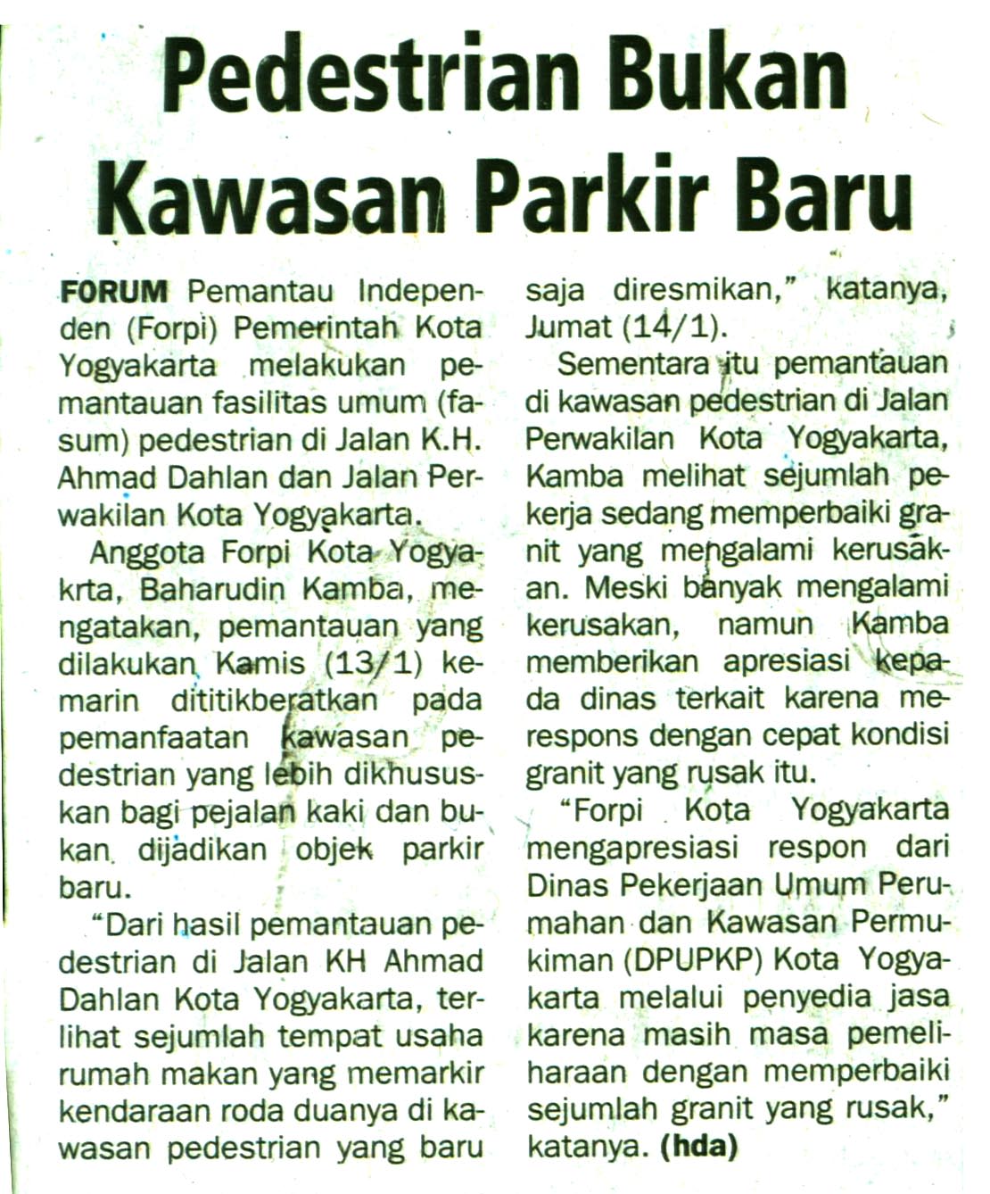 Kliping jogja terbaru