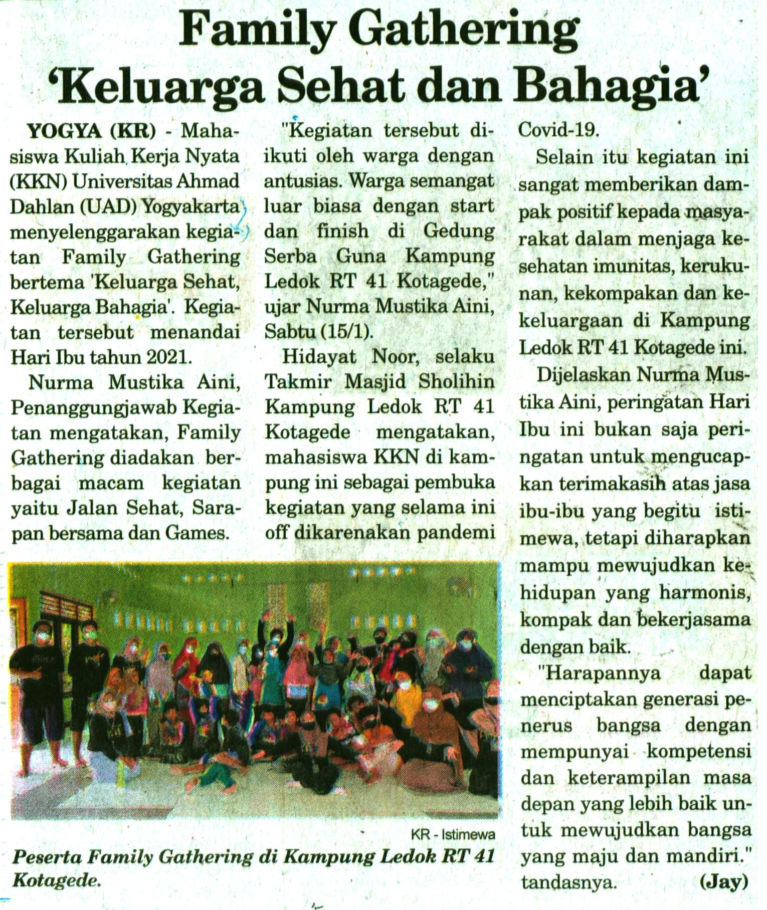 Kliping jogja terbaru