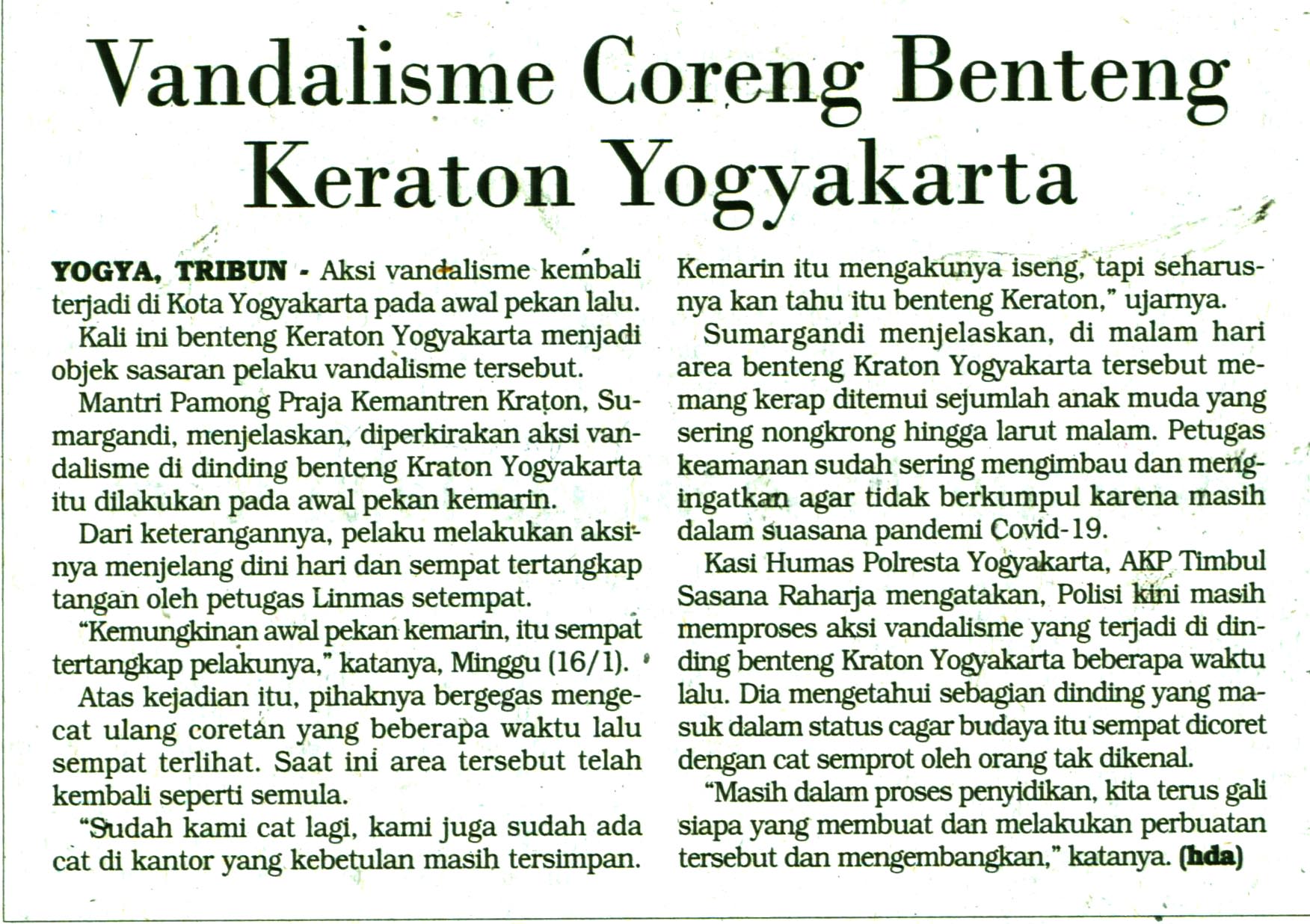 Kliping jogja terbaru