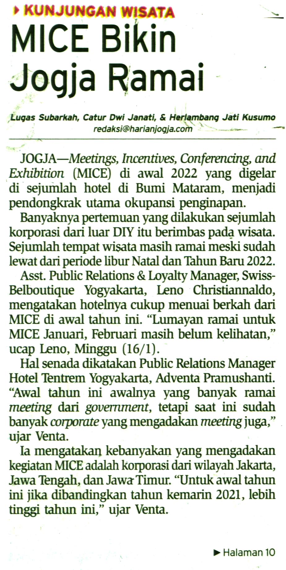Kliping jogja terbaru