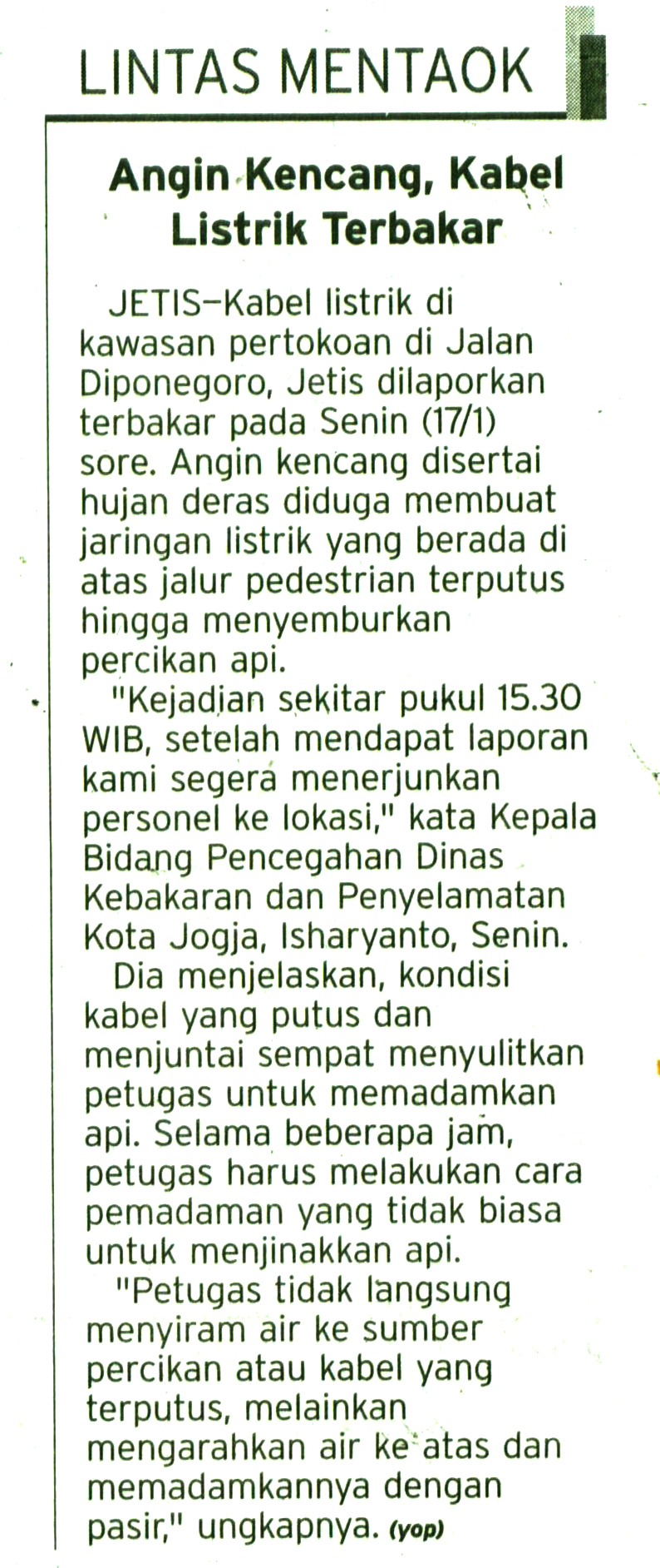 Kliping jogja terbaru