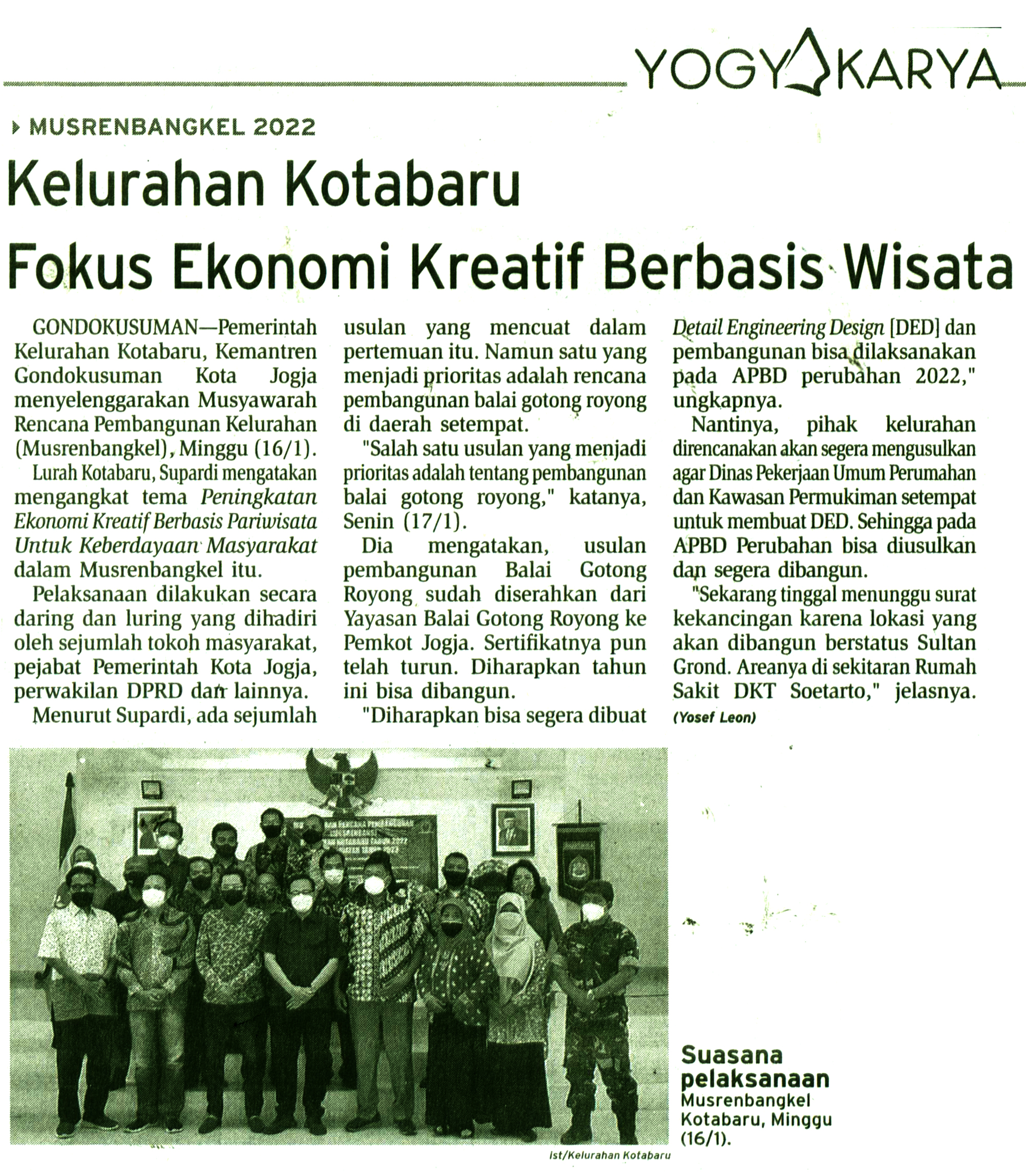 Kliping jogja terbaru