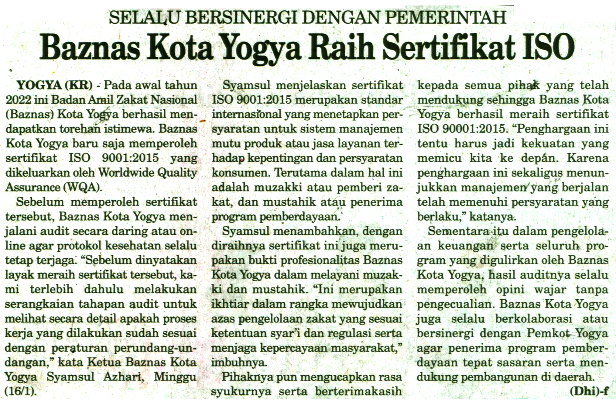 Kliping jogja terbaru