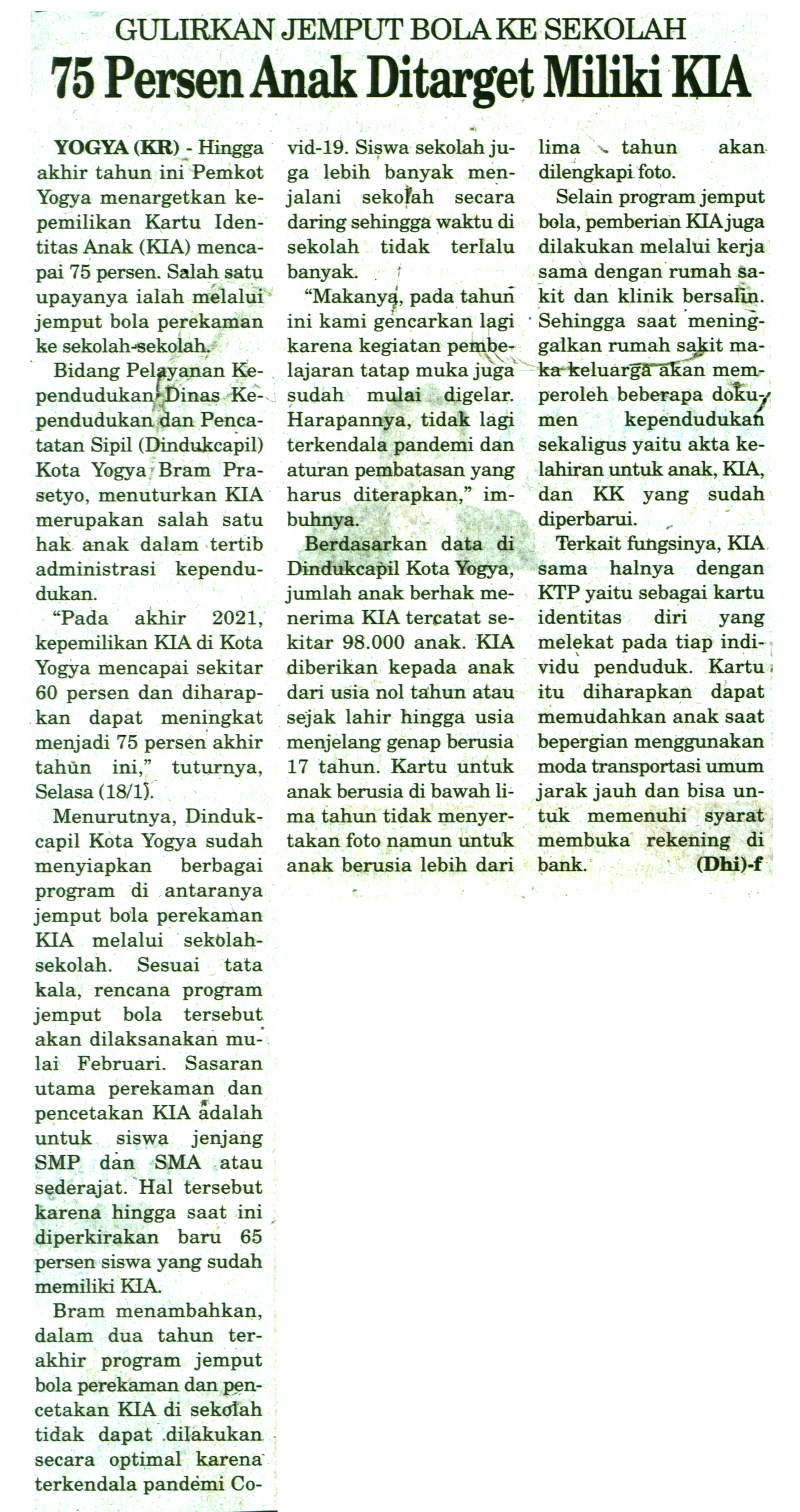 Kliping jogja terbaru