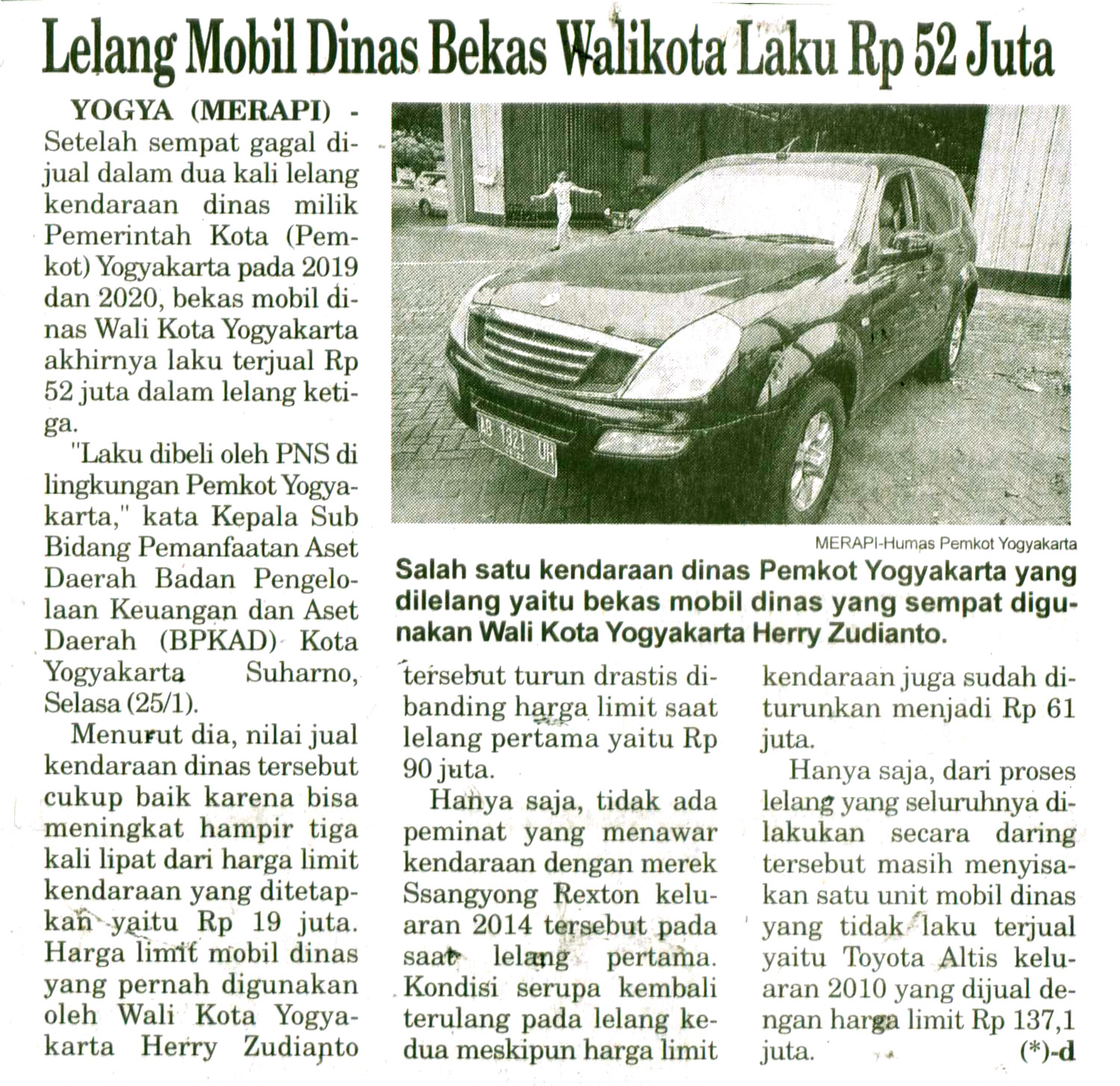 Kliping jogja terbaru
