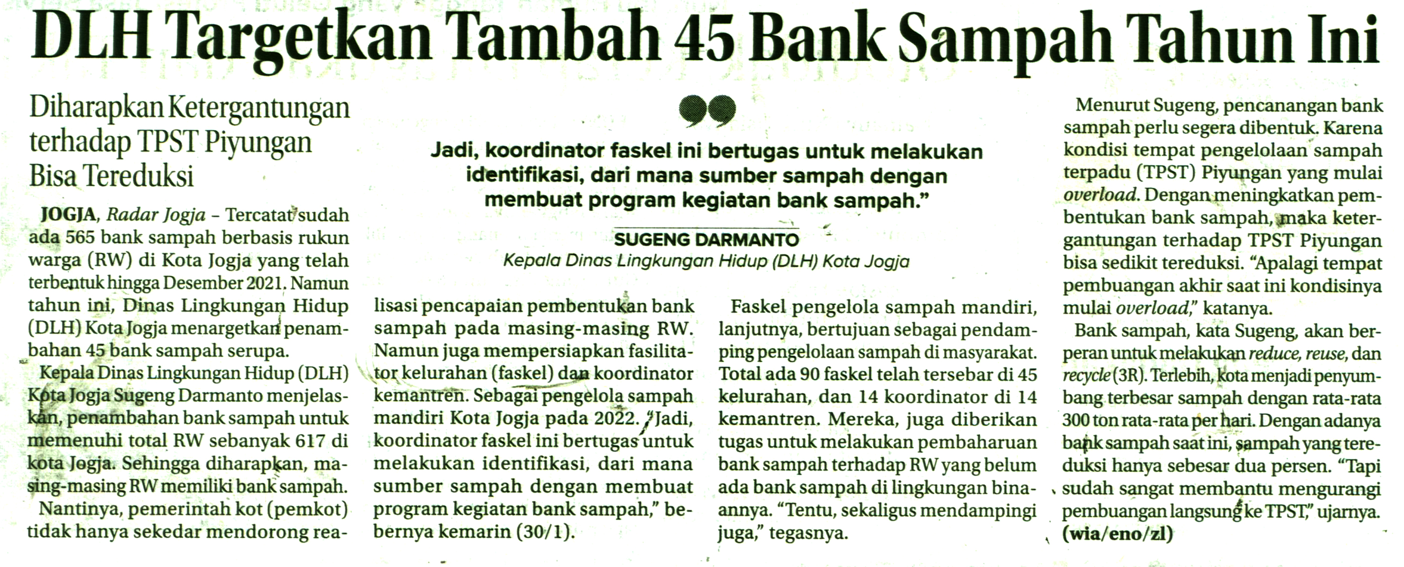 Kliping jogja terbaru