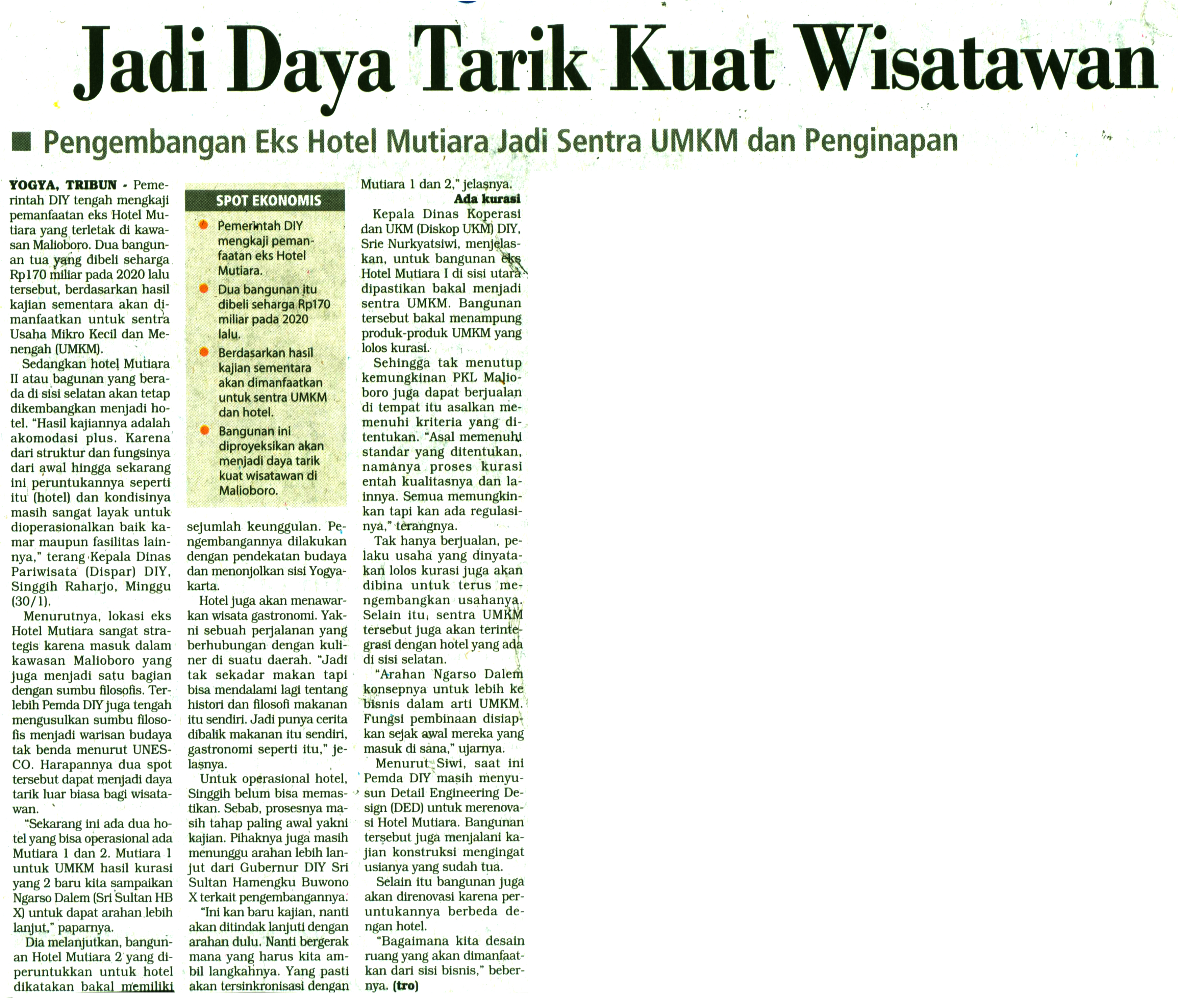Kliping jogja terbaru