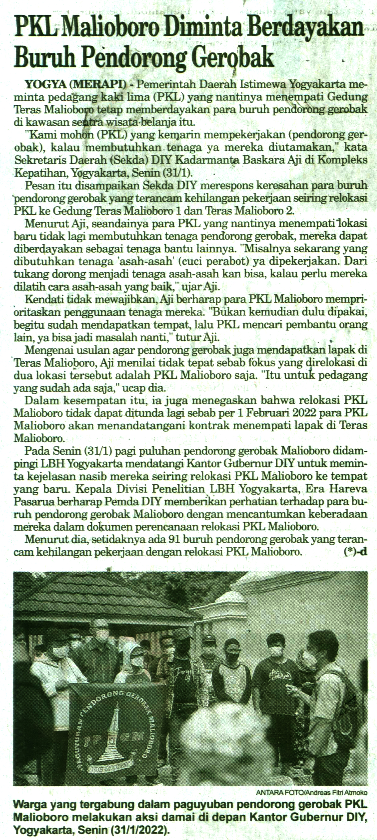 Kliping jogja terbaru