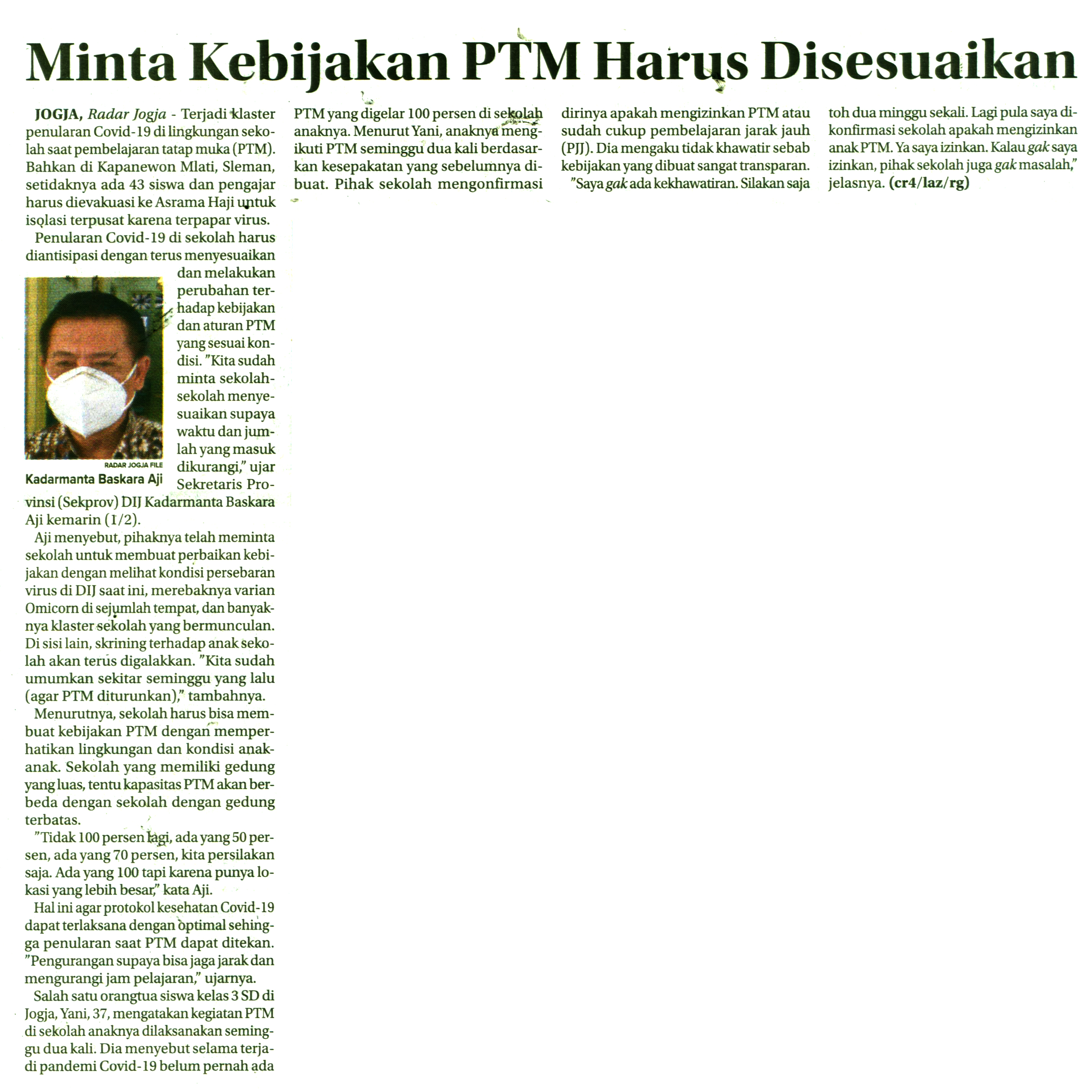 Kliping jogja terbaru