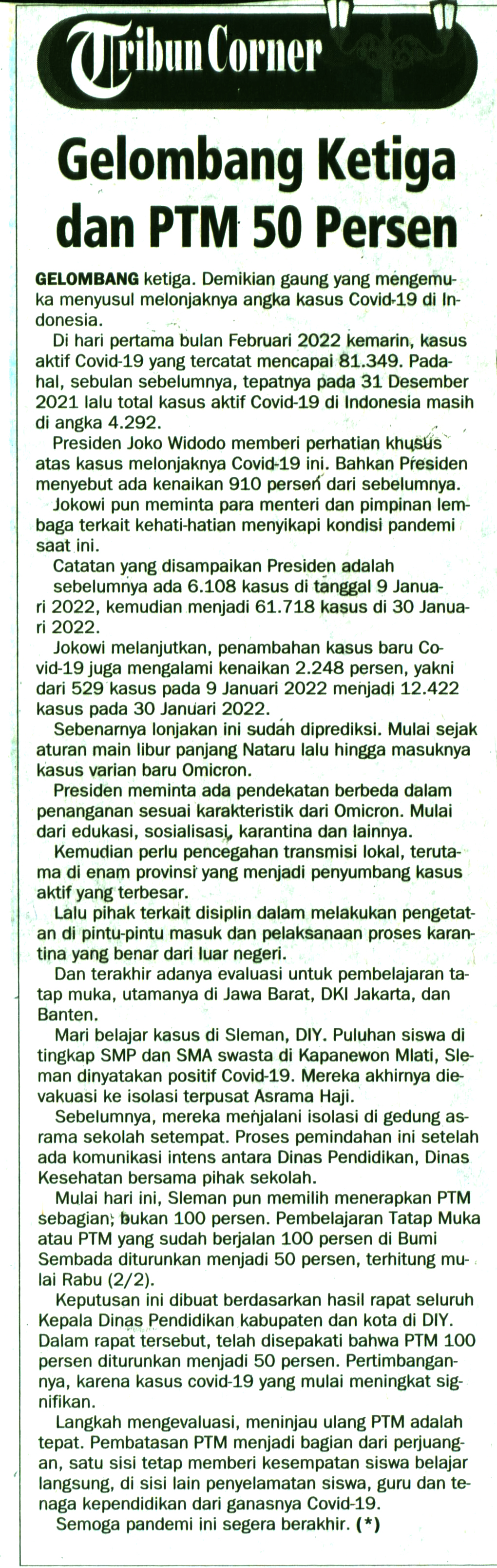 Kliping jogja terbaru