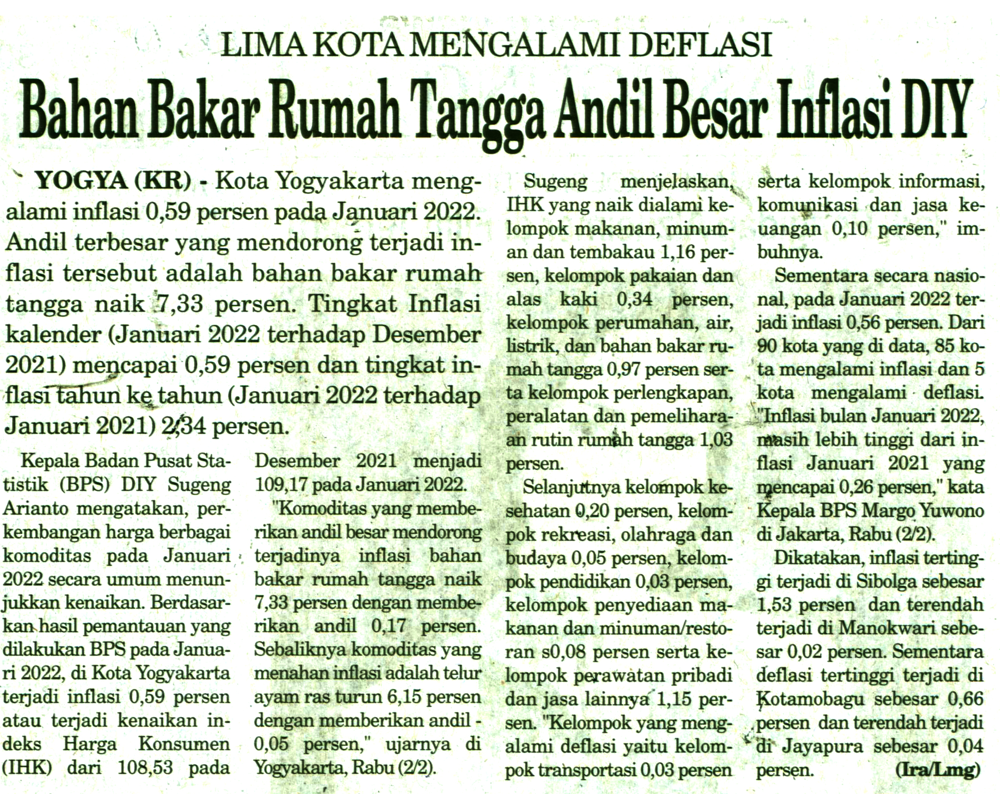 Kliping jogja terbaru