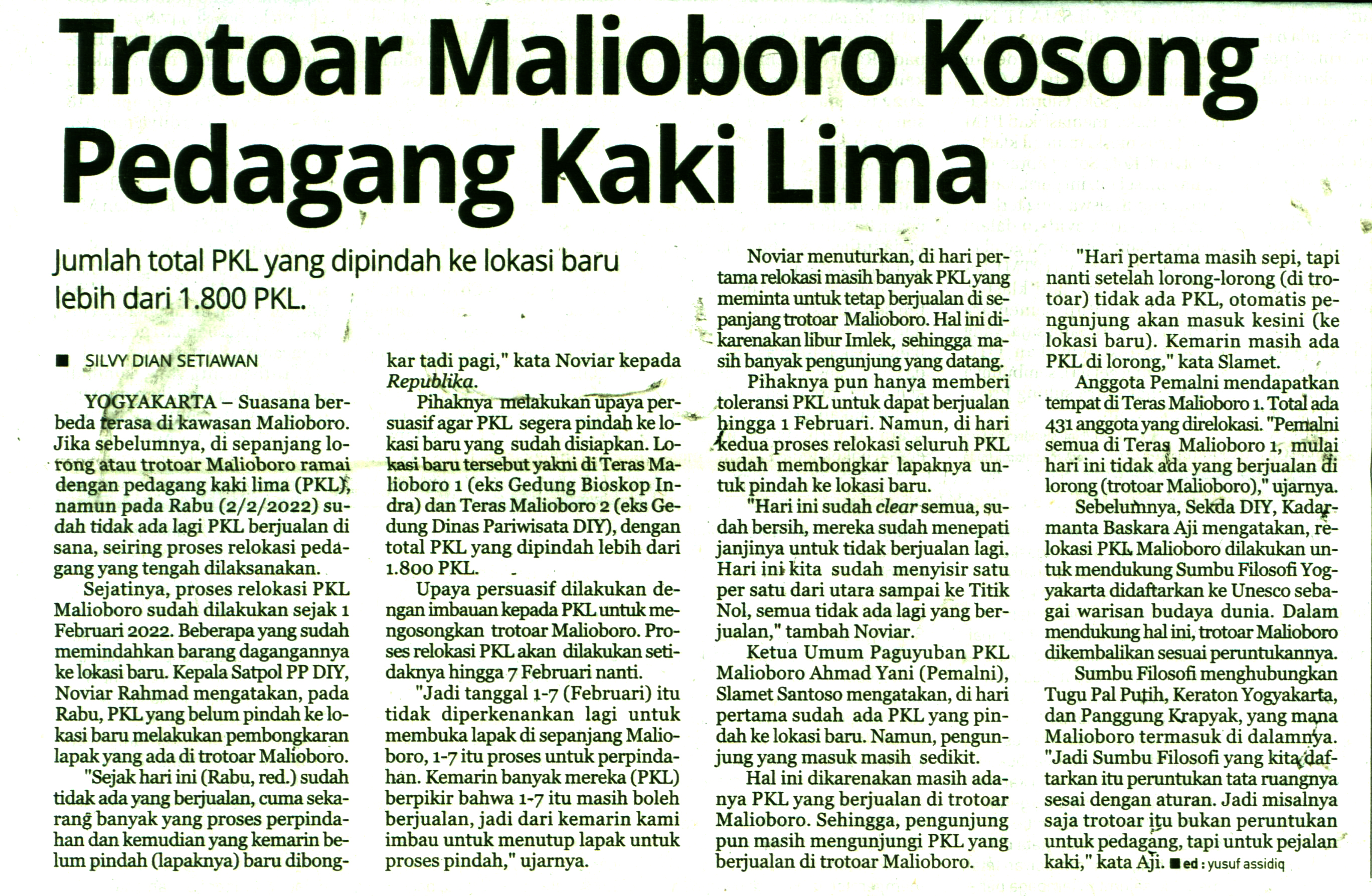 Kliping jogja terbaru