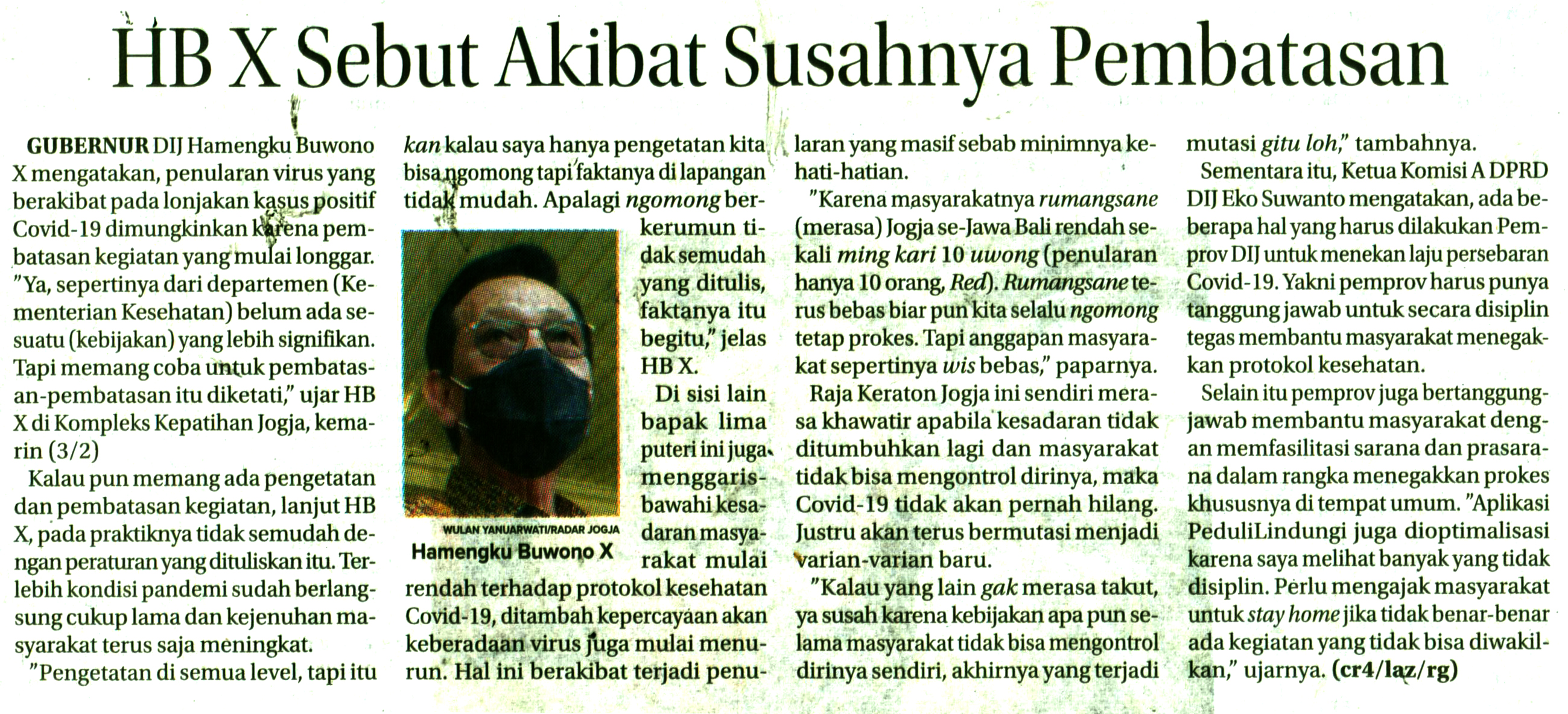 Kliping jogja terbaru