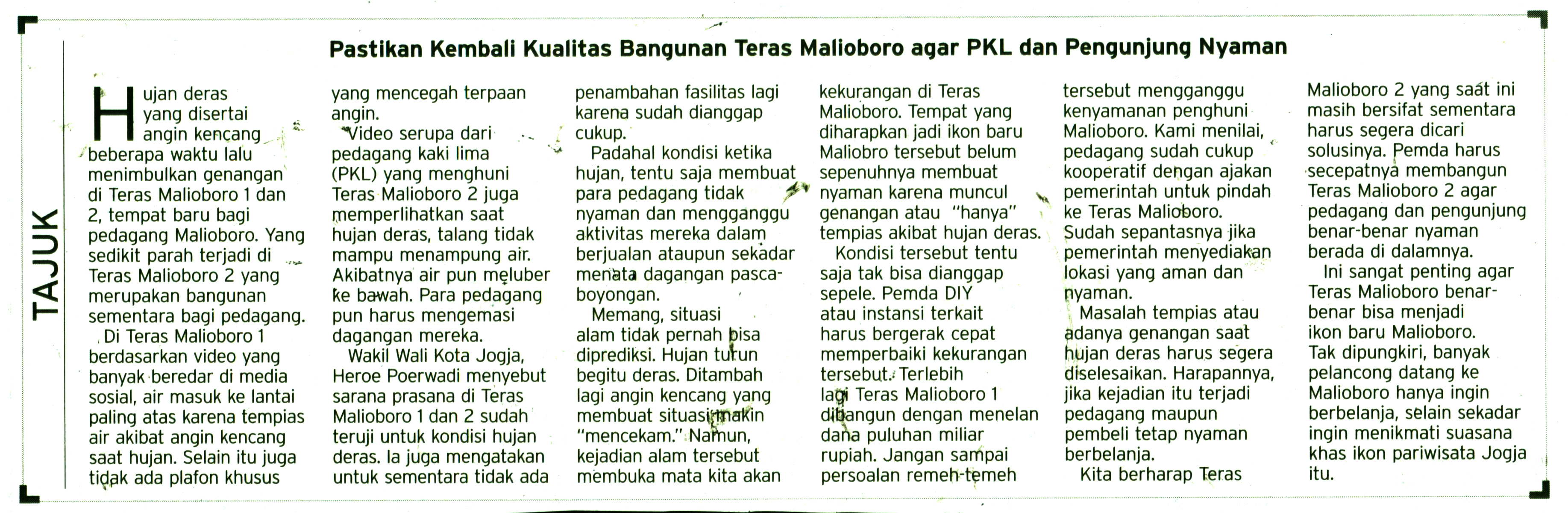 Kliping jogja terbaru