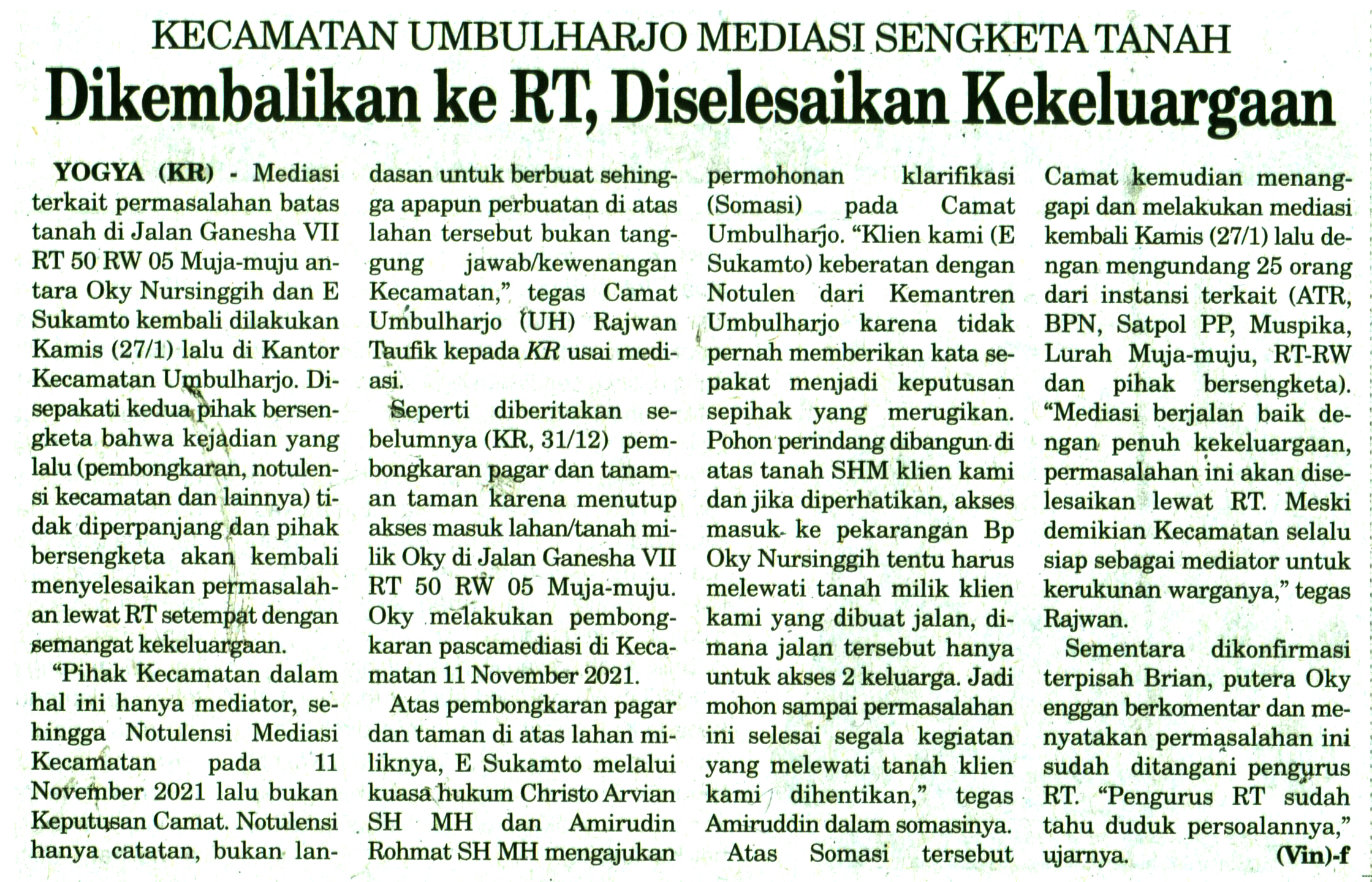 Kliping jogja terbaru