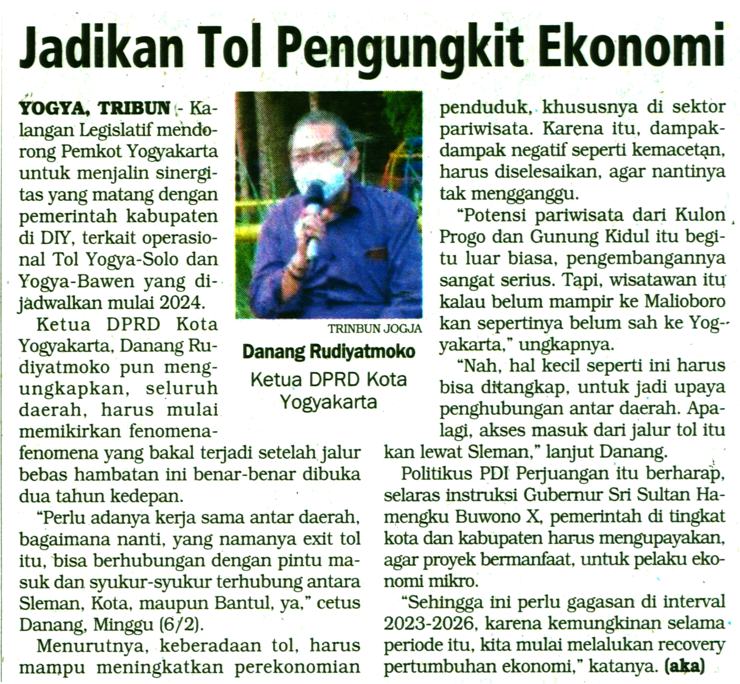 Kliping jogja terbaru