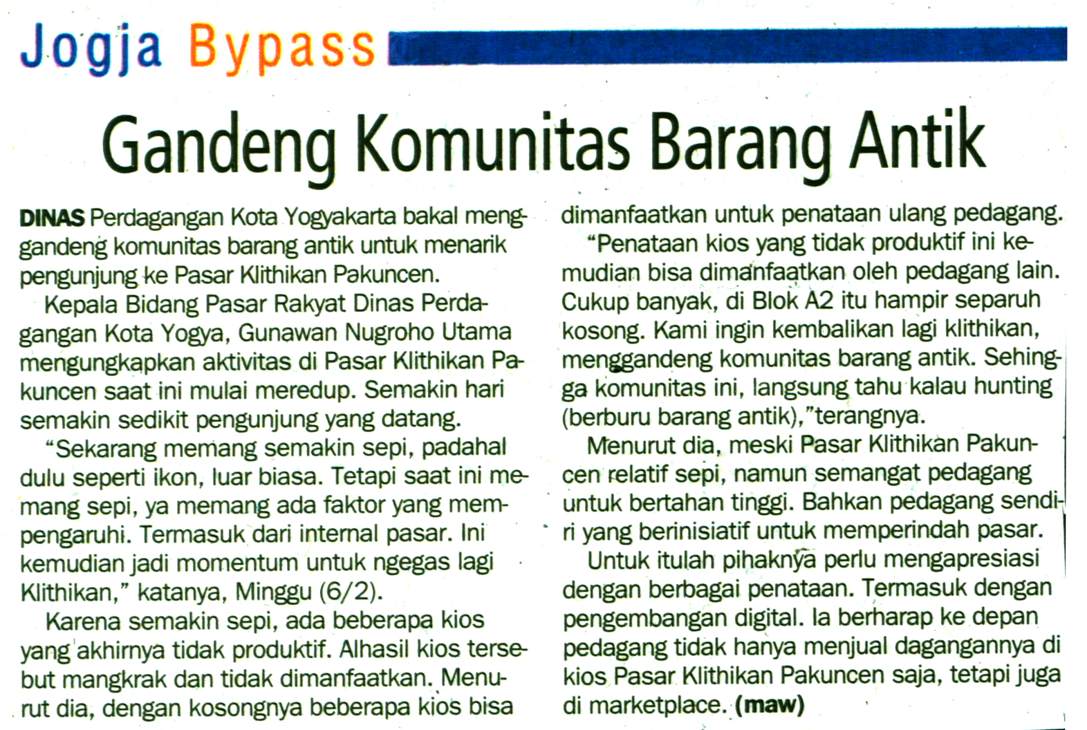 Kliping jogja terbaru